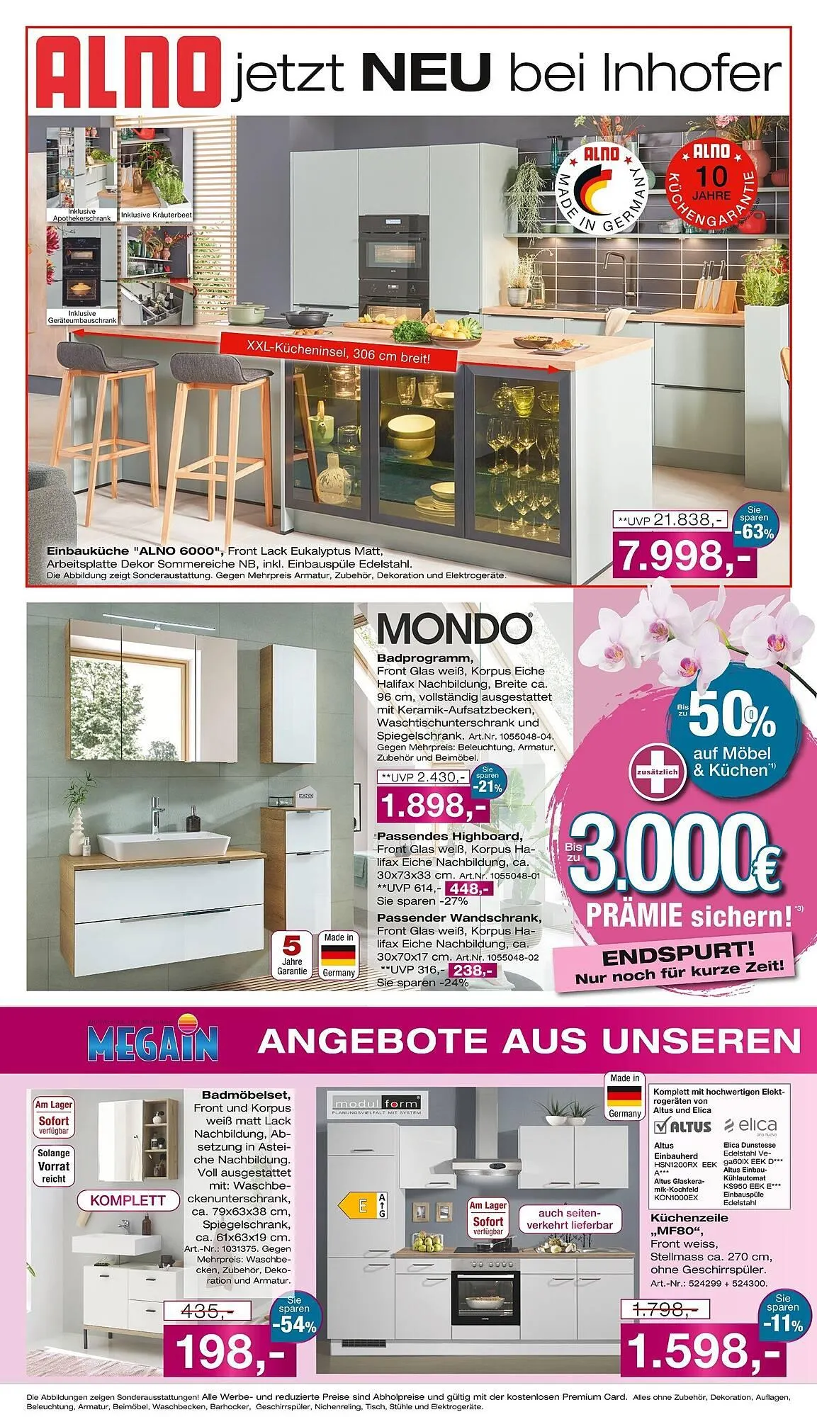 Möbel Inhofer Prospekt von 9. April bis 26. April 2025 - Prospekt seite 10