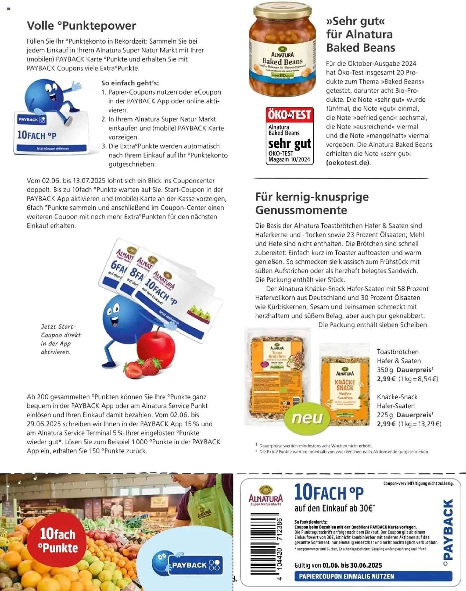 Alnatura Prospekt von 1. Juni bis 30. Juni 2025 - Prospekt seite 7