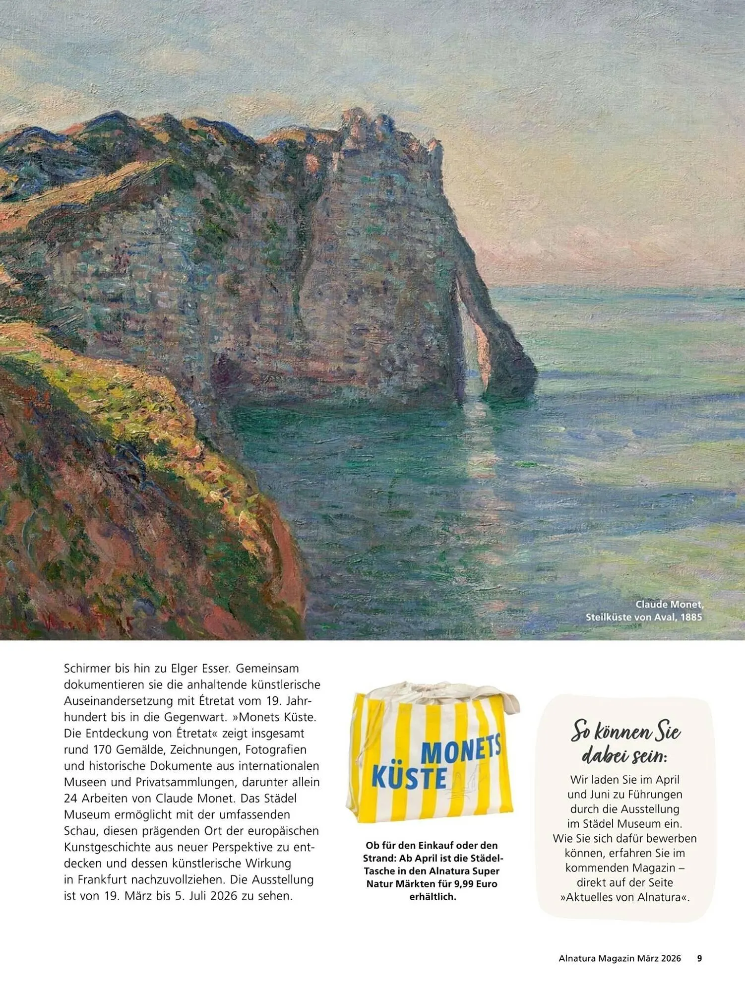 Alnatura Magazin von 4. März bis 1. April 2026 - Prospekt seite 9