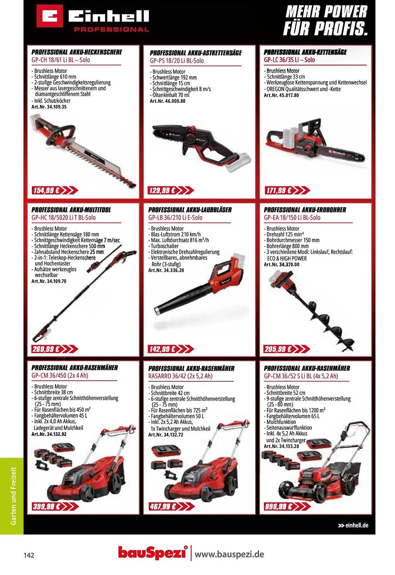 BauSpezi Prospekt von 15. April bis 31. Dezember 2026 - Prospekt seite 144