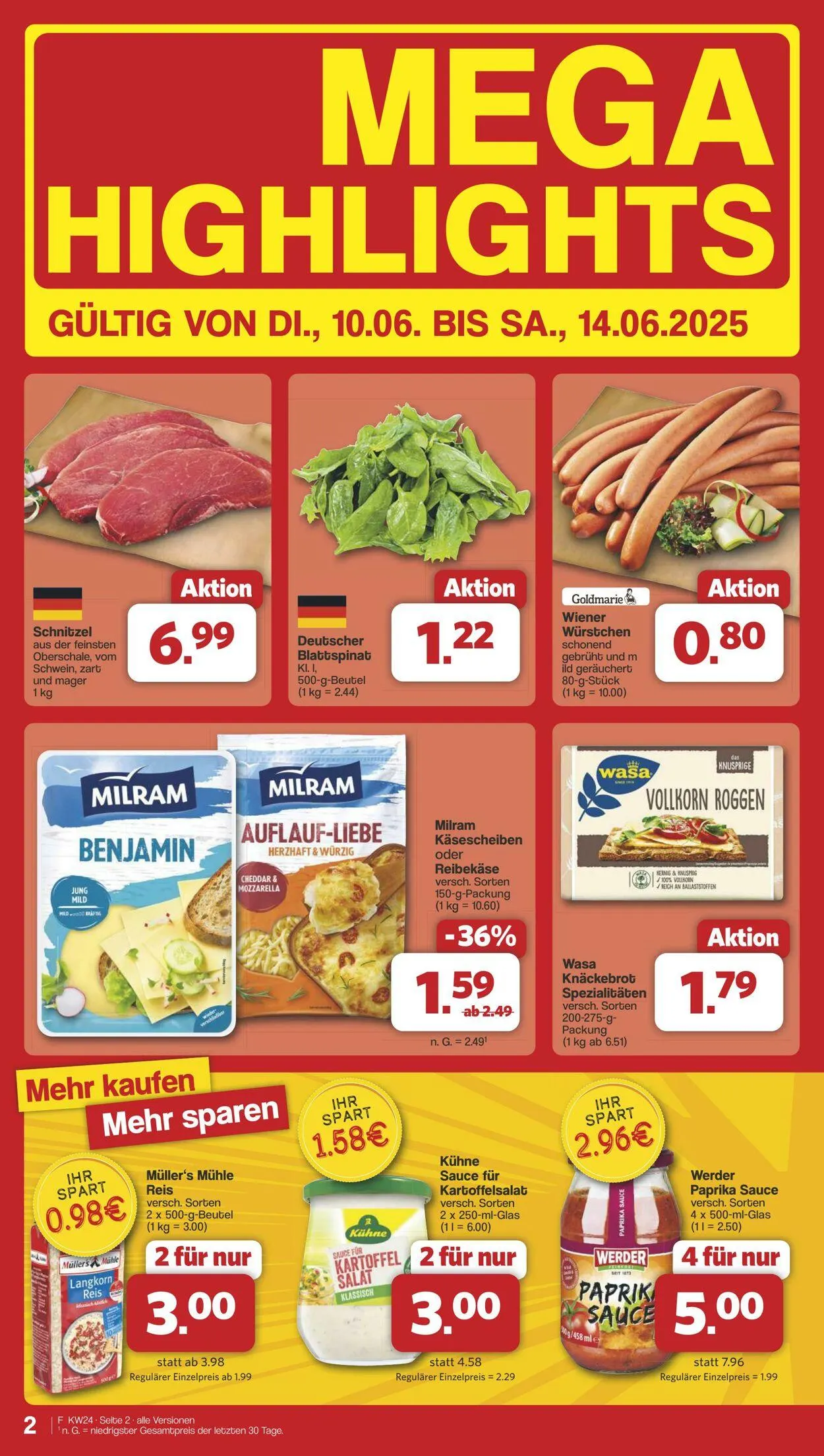 Famila von 10. Juni bis 14. Juni 2025 - Prospekt seite 2