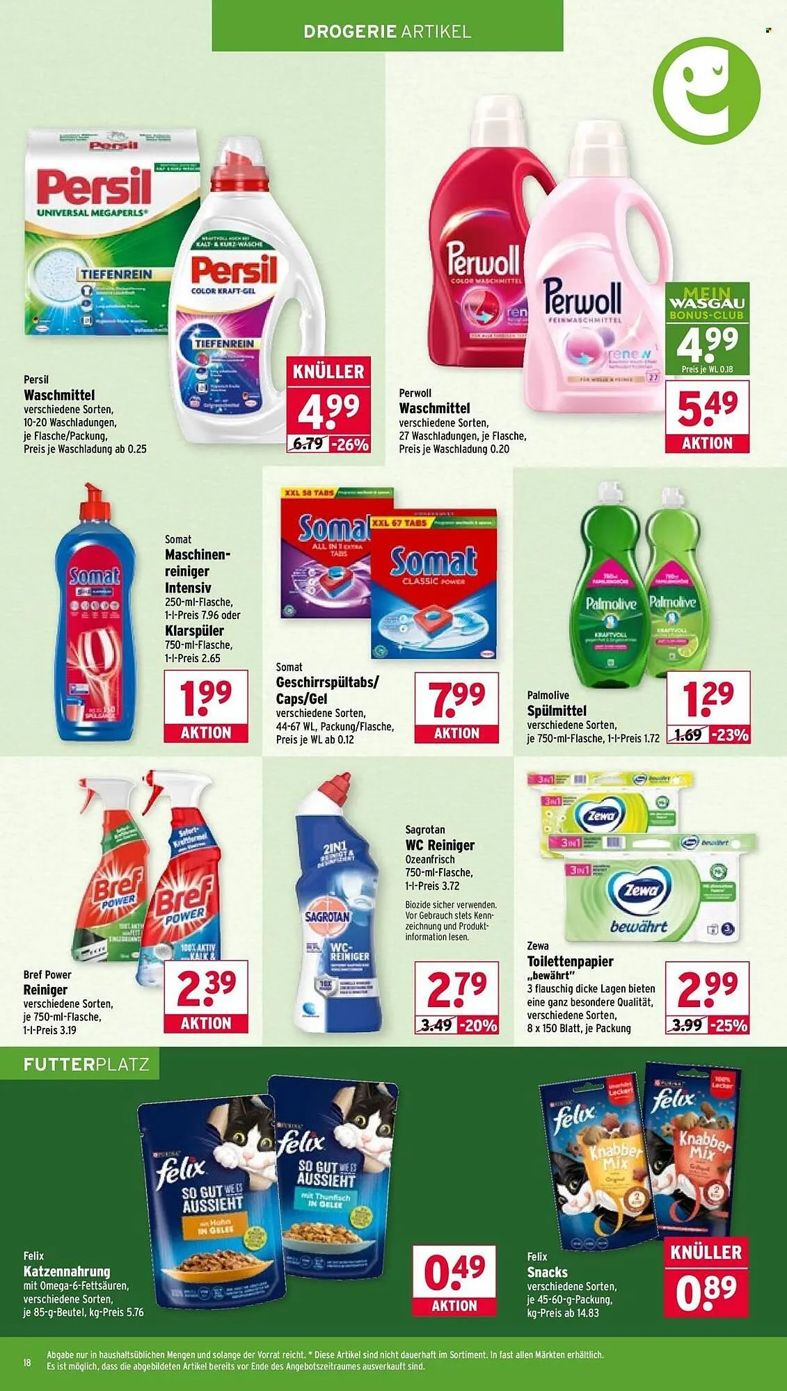 Wasgau Prospekt von 7. April bis 11. April 2026 - Prospekt seite 18