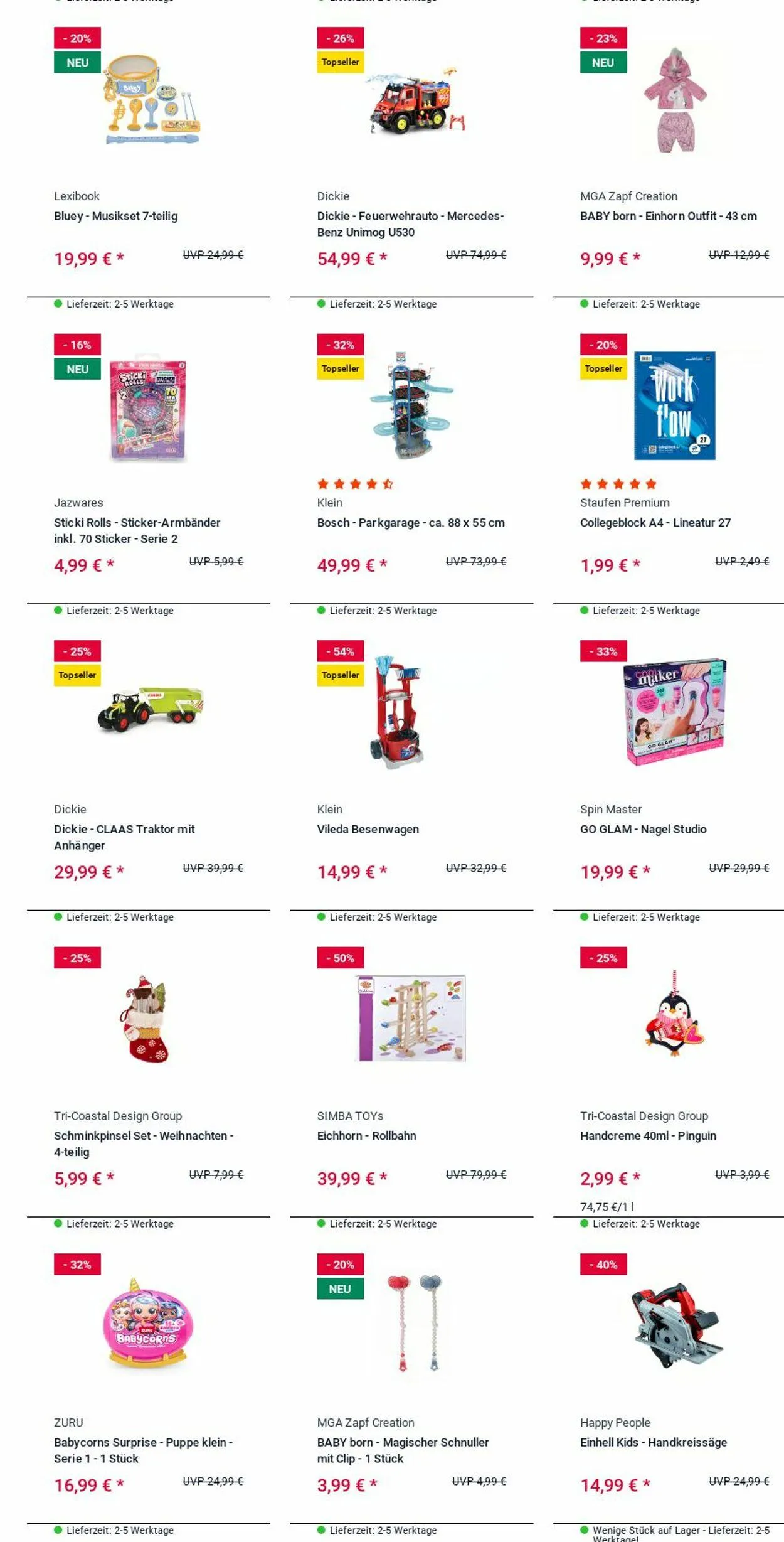 ROFU Kinderland Aktueller Prospekt von 8. Dezember bis 17. Dezember 2025 - Prospekt seite 42