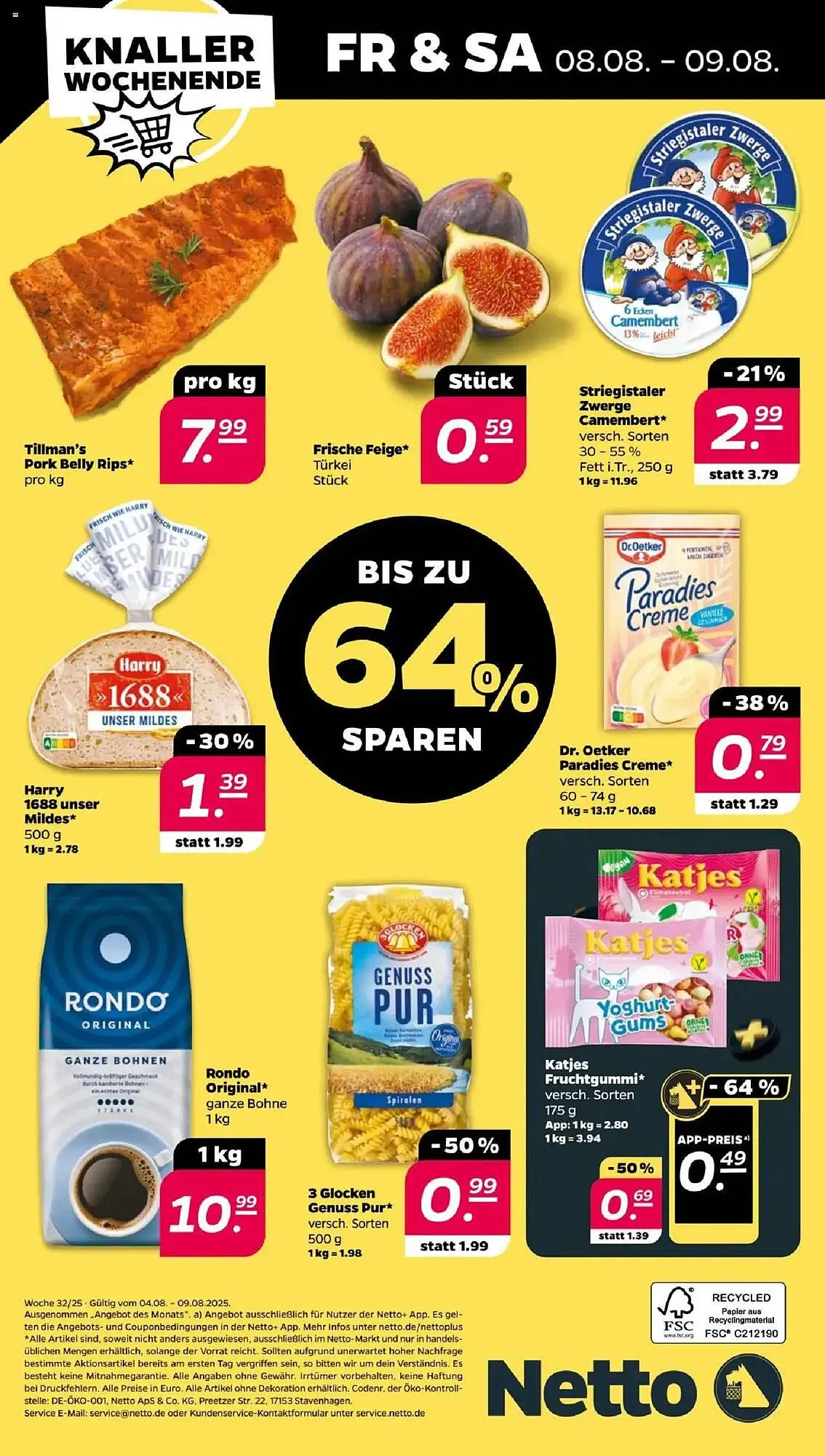 NETTO Prospekt von 4. August bis 9. August 2025 - Prospekt seite 30