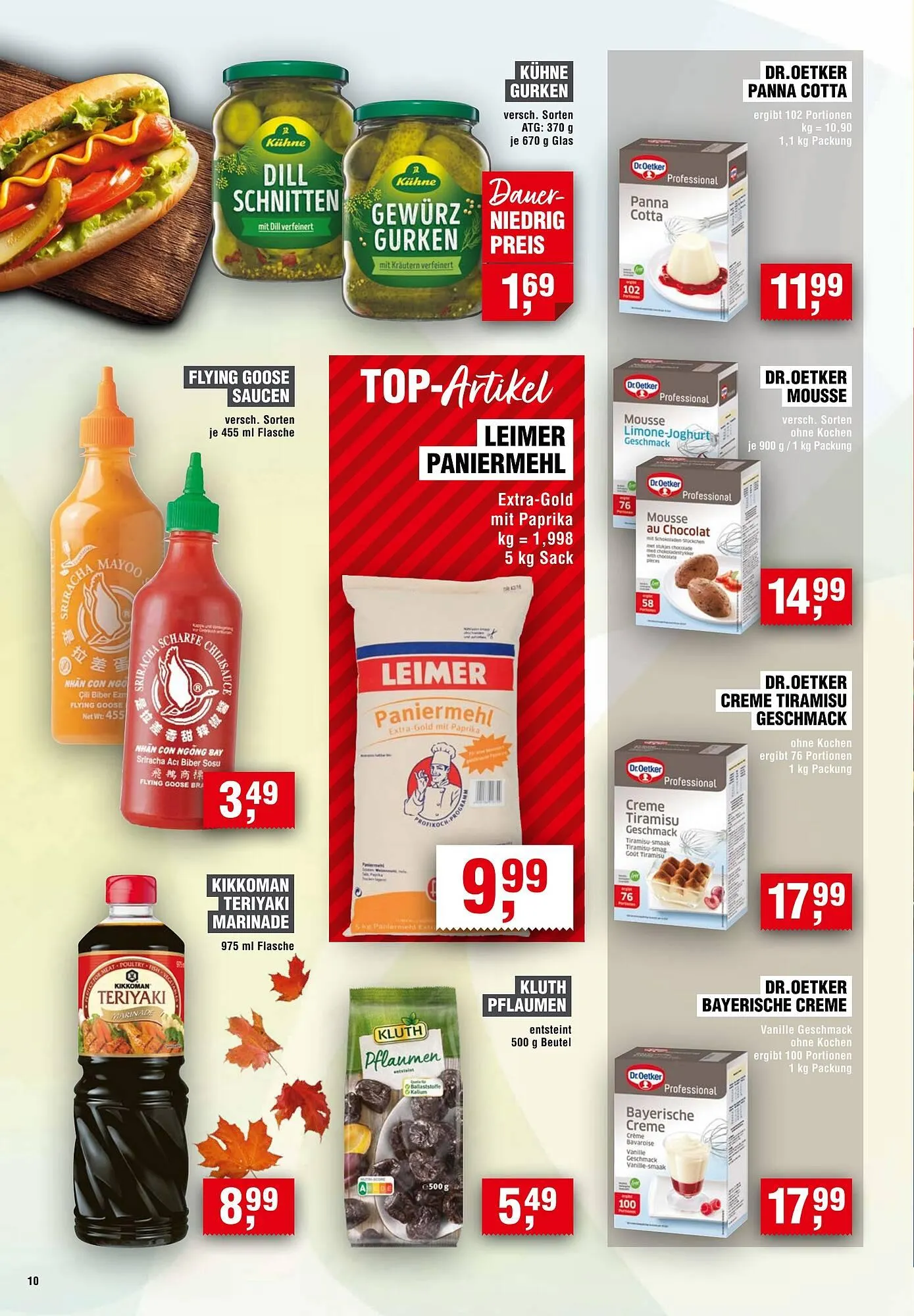 Handelshof Prospekt von 9. Oktober bis 15. Oktober 2025 - Prospekt seite 10