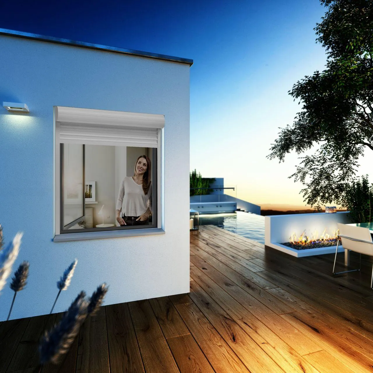 Insektenschutz Plus FE Ultra Flat 120x150cm Anthrazit