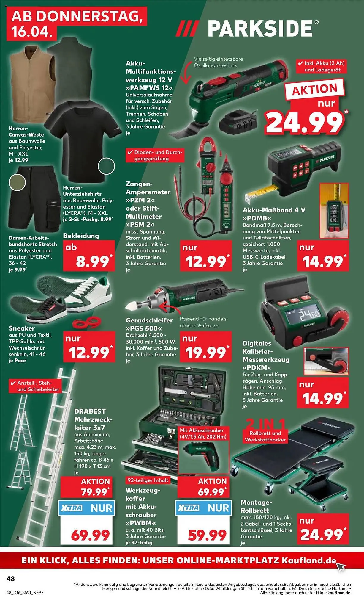 Kaufland Prospekt von 16. April bis 22. April 2026 - Prospekt seite 48