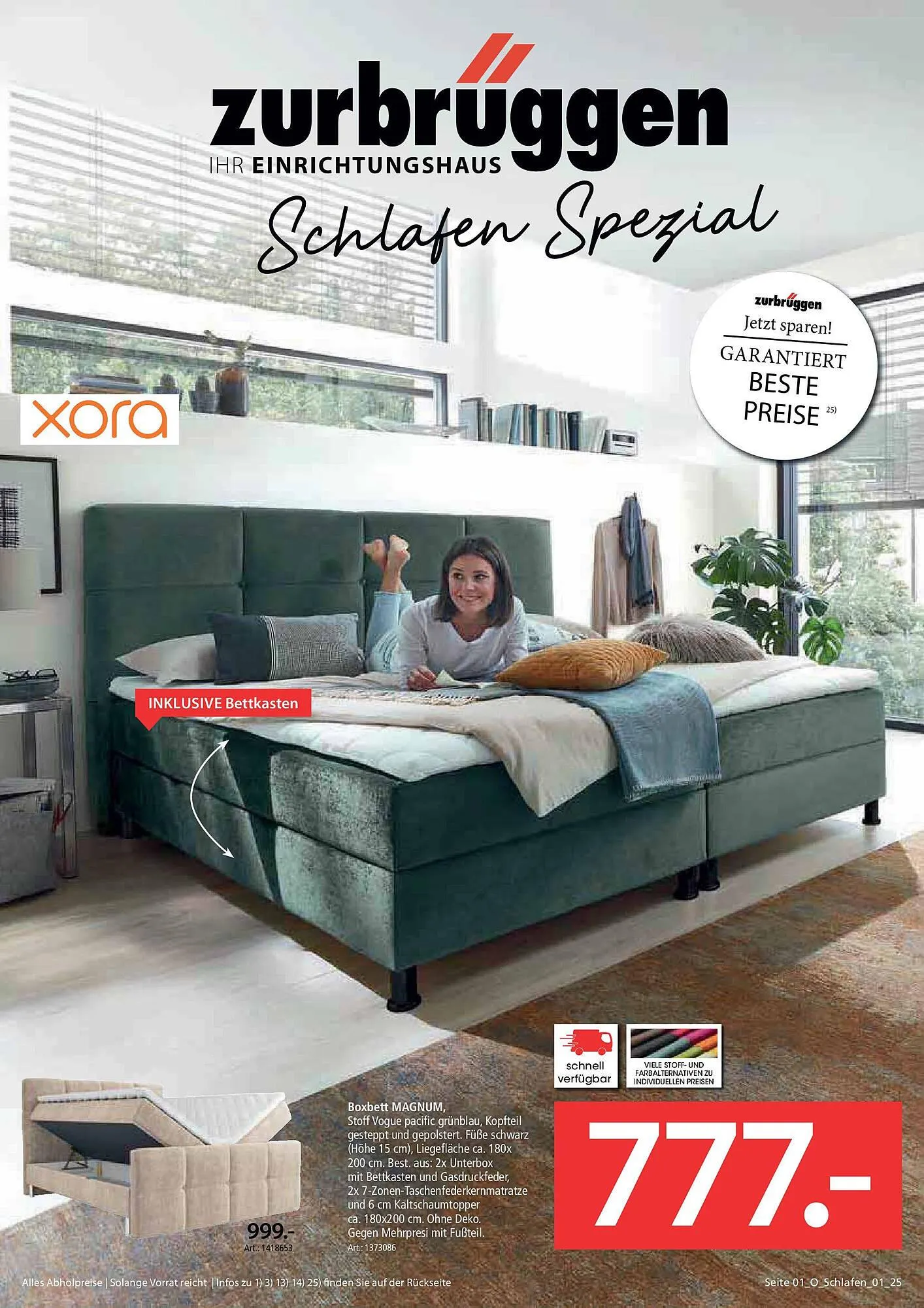 Zurbrüggen Prospekt von 1. Juni bis 30. Juni 2025 - Prospekt seite 1