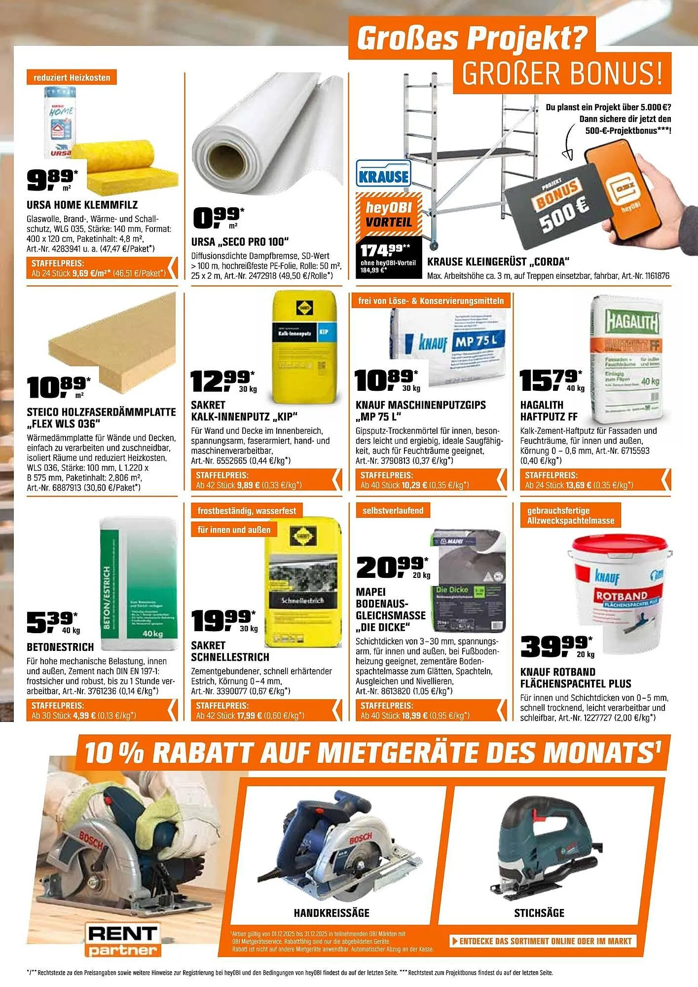 OBI Prospekt von 1. Dezember bis 14. Dezember 2025 - Prospekt seite 18