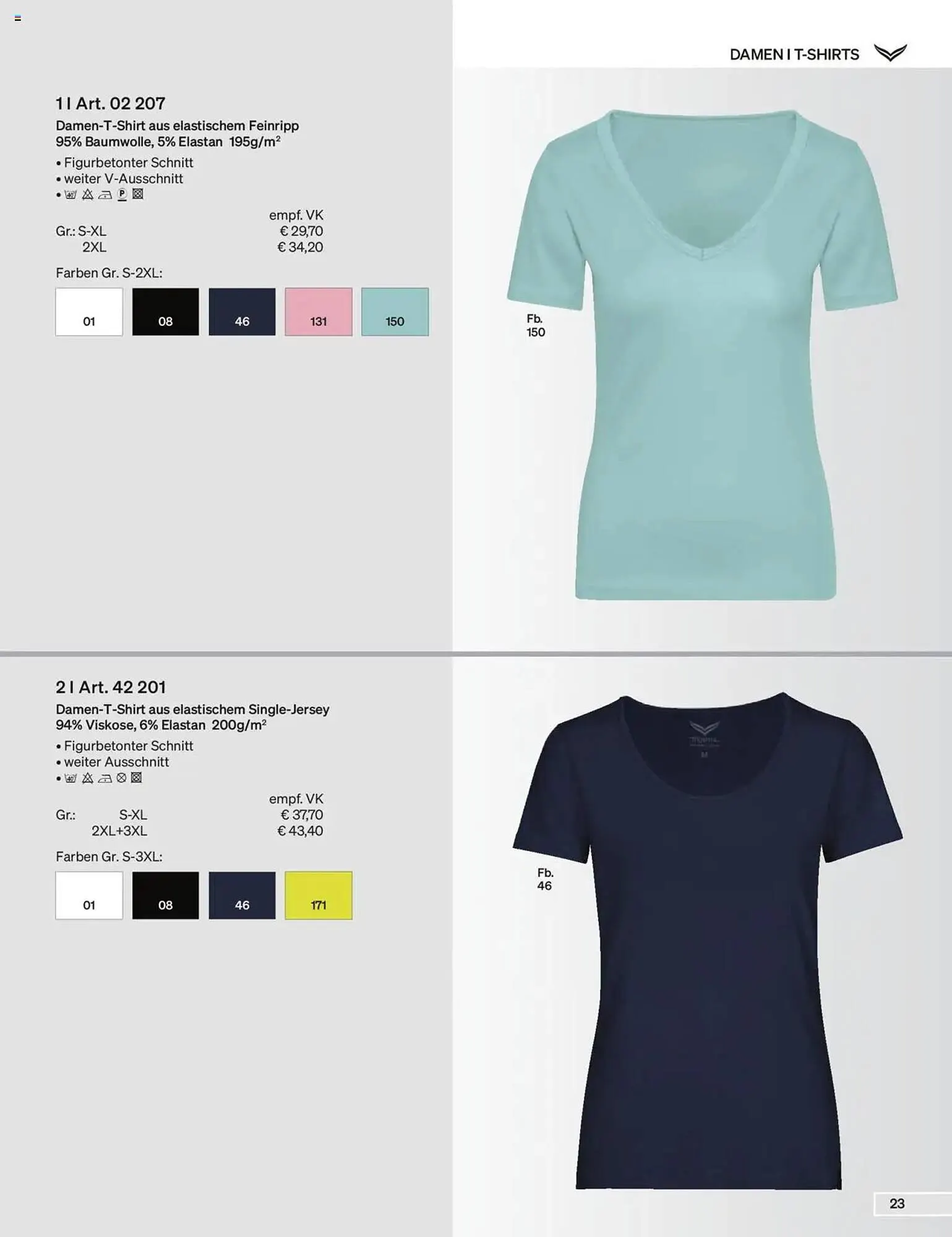 Trigema Prospekt von 17. Februar bis 17. August 2025 - Prospekt seite 23