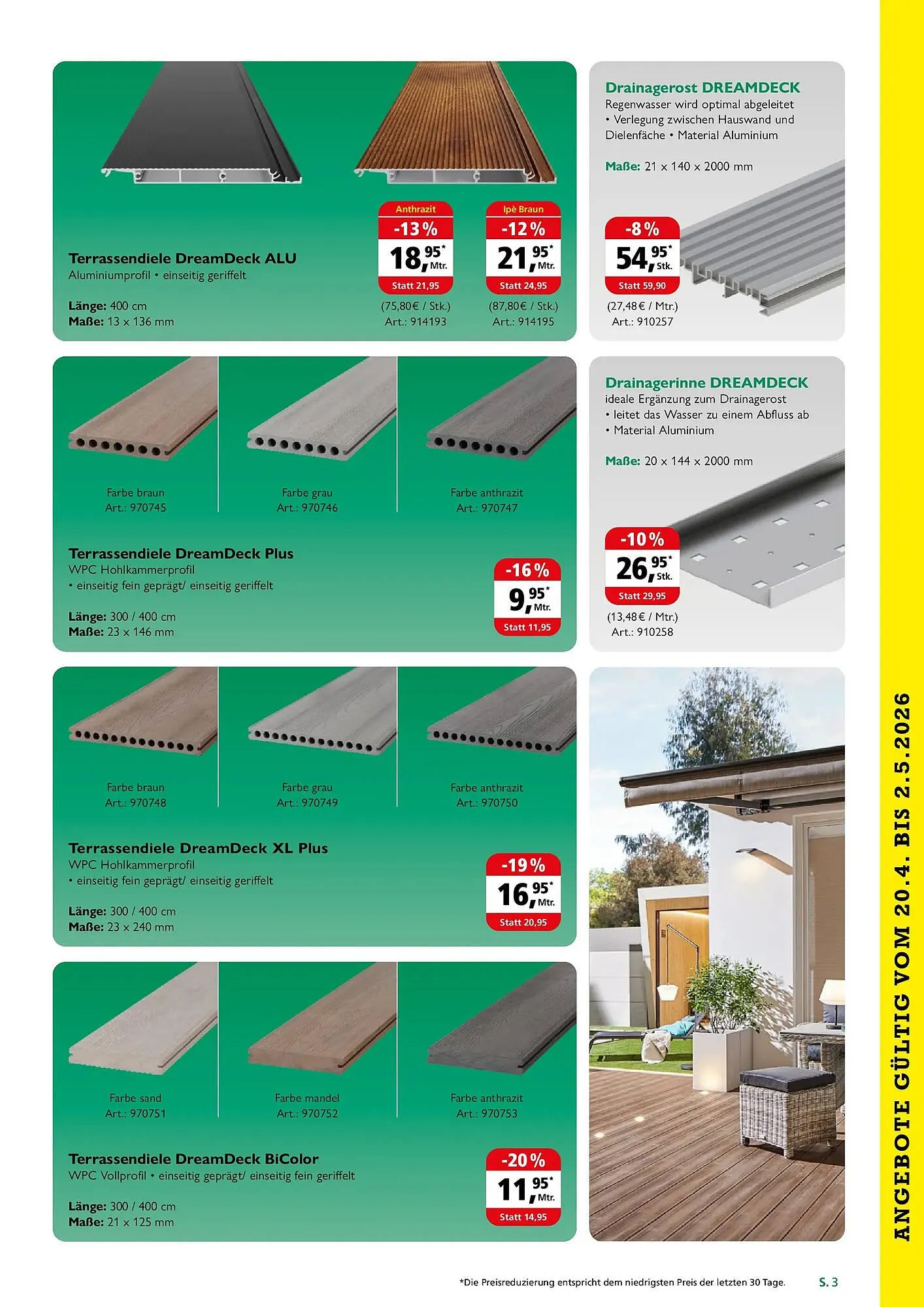 Holz Possling Prospekt von 19. April bis 2. Mai 2026 - Prospekt seite 3