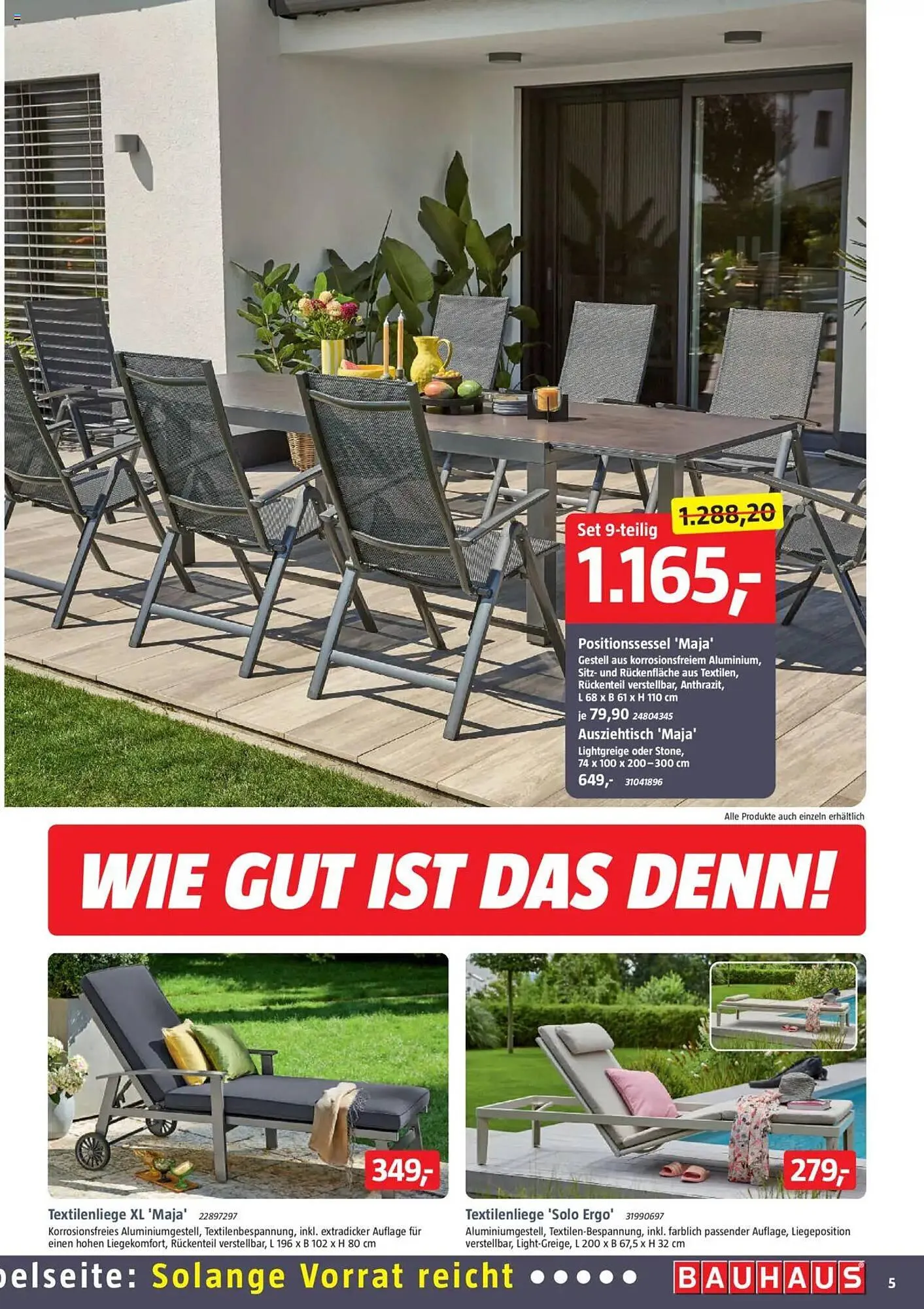Bauhaus Prospekt von 3. Mai bis 31. Mai 2025 - Prospekt seite 5