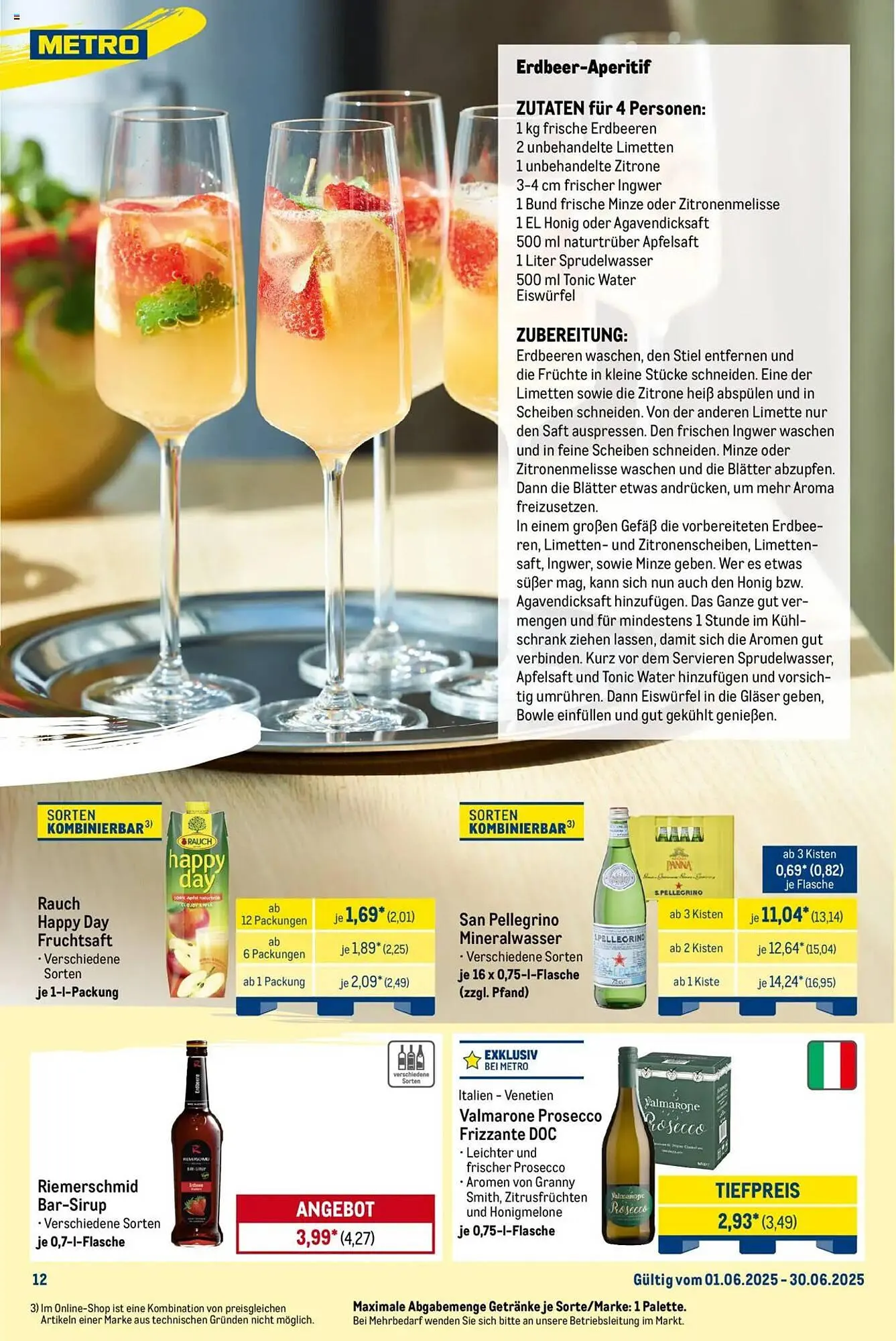 METRO Prospekt von 1. Juni bis 30. Juni 2025 - Prospekt seite 12