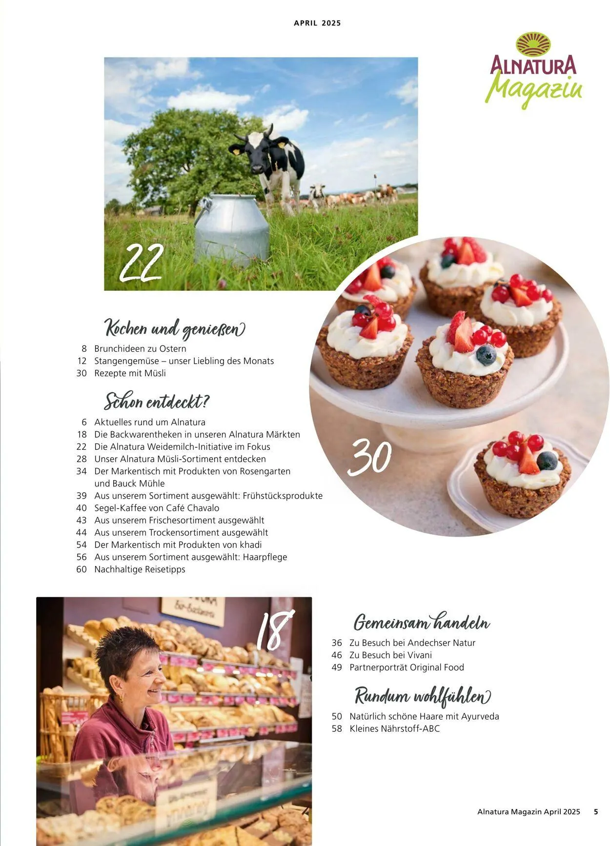 Alnatura von 1. April bis 30. April 2025 - Prospekt seite 5