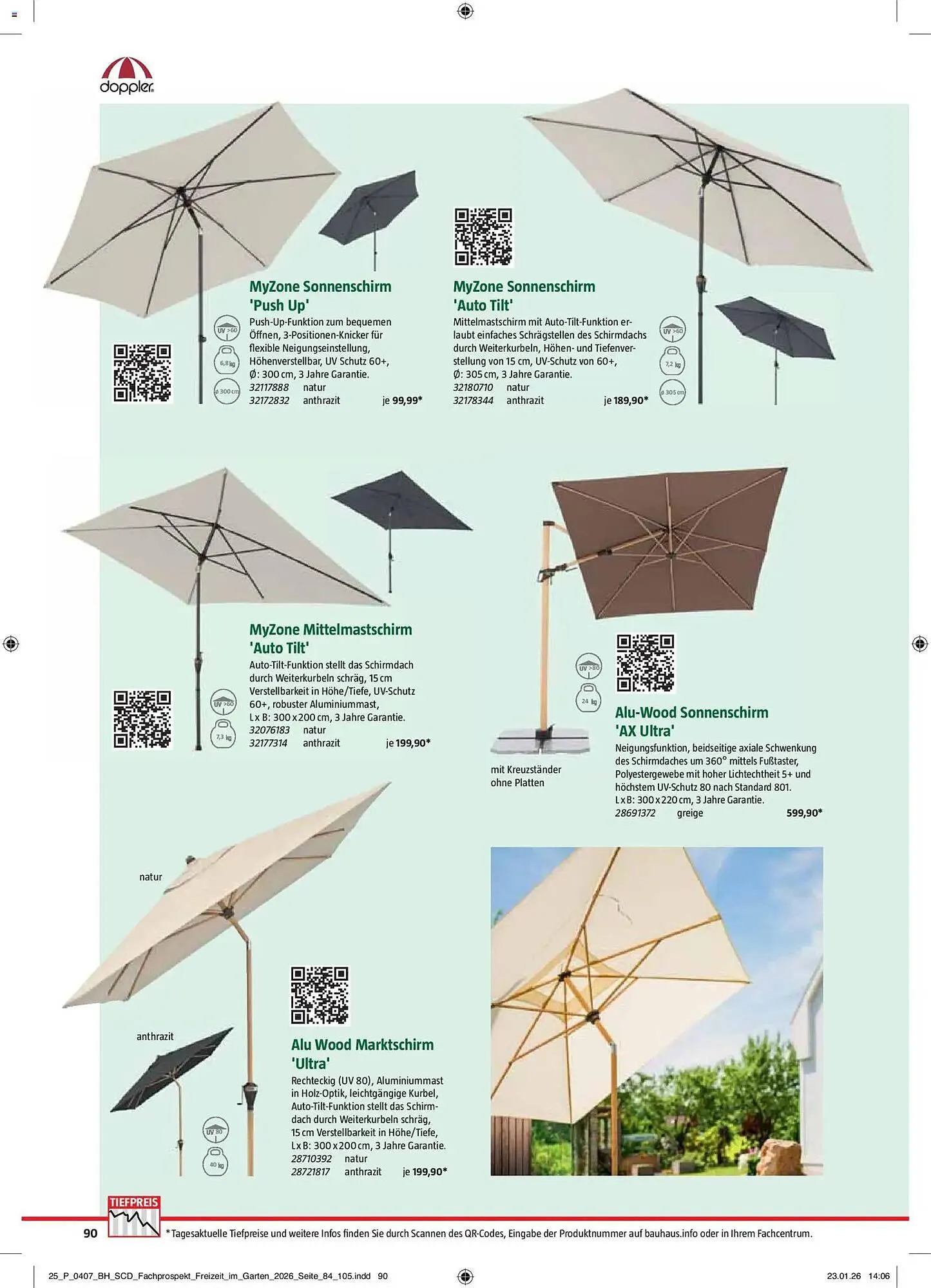 Bauhaus Prospekt von 2. März bis 30. Juni 2026 - Prospekt seite 90