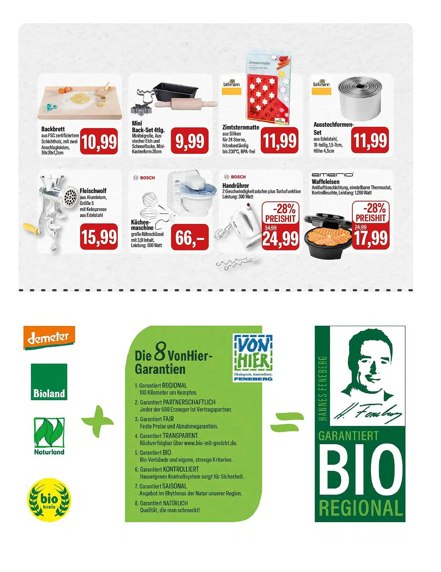 Feneberg Prospekt von 30. Oktober bis 1. November 2025 - Prospekt seite 15