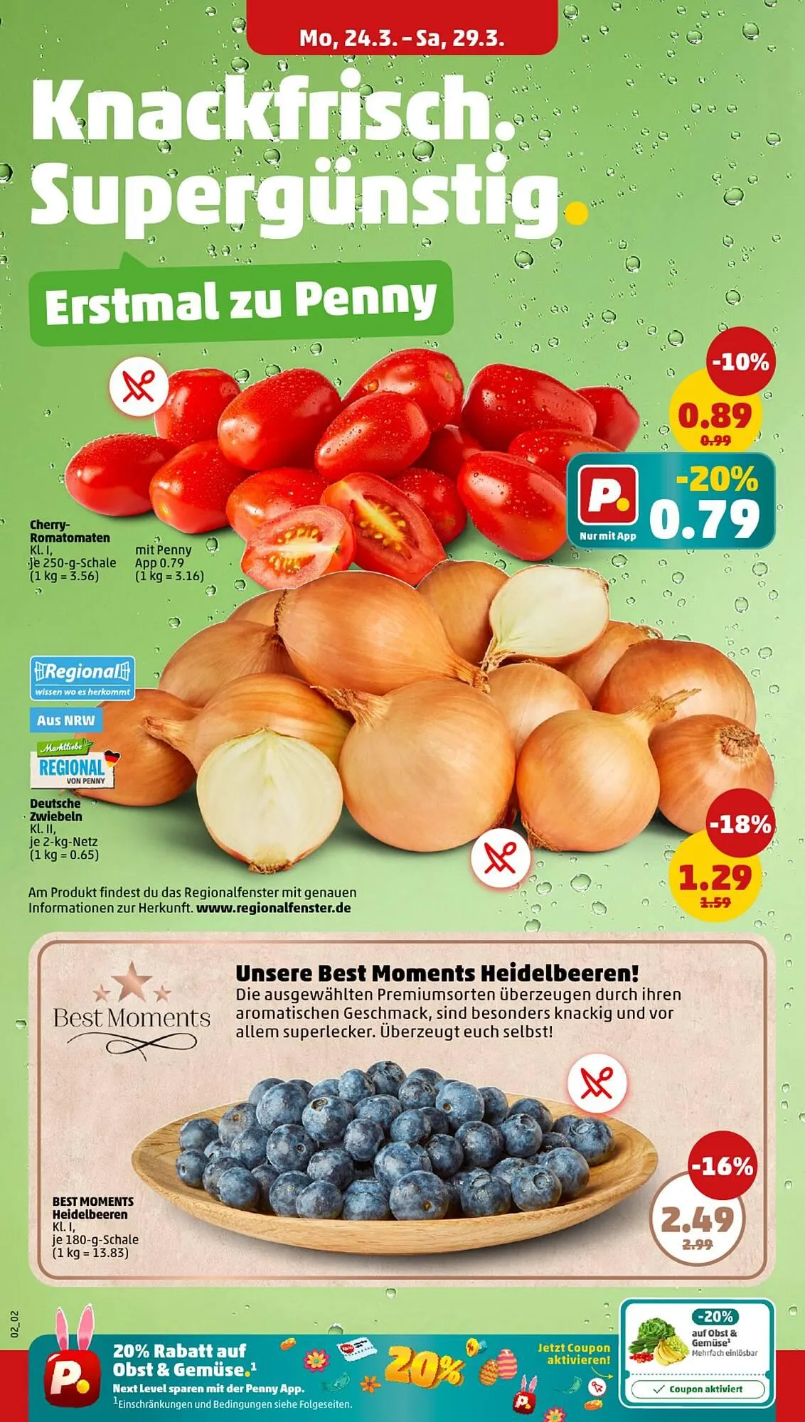 PENNY Prospekt von 24. März bis 29. März 2025 - Prospekt seite 2