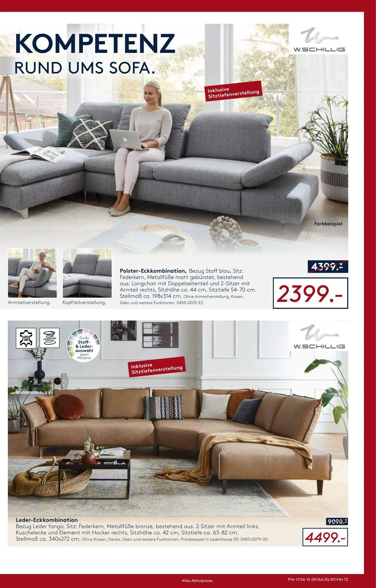 Möbel Rieger Aktueller Prospekt von 19. November bis 3. Dezember 2025 - Prospekt seite 15