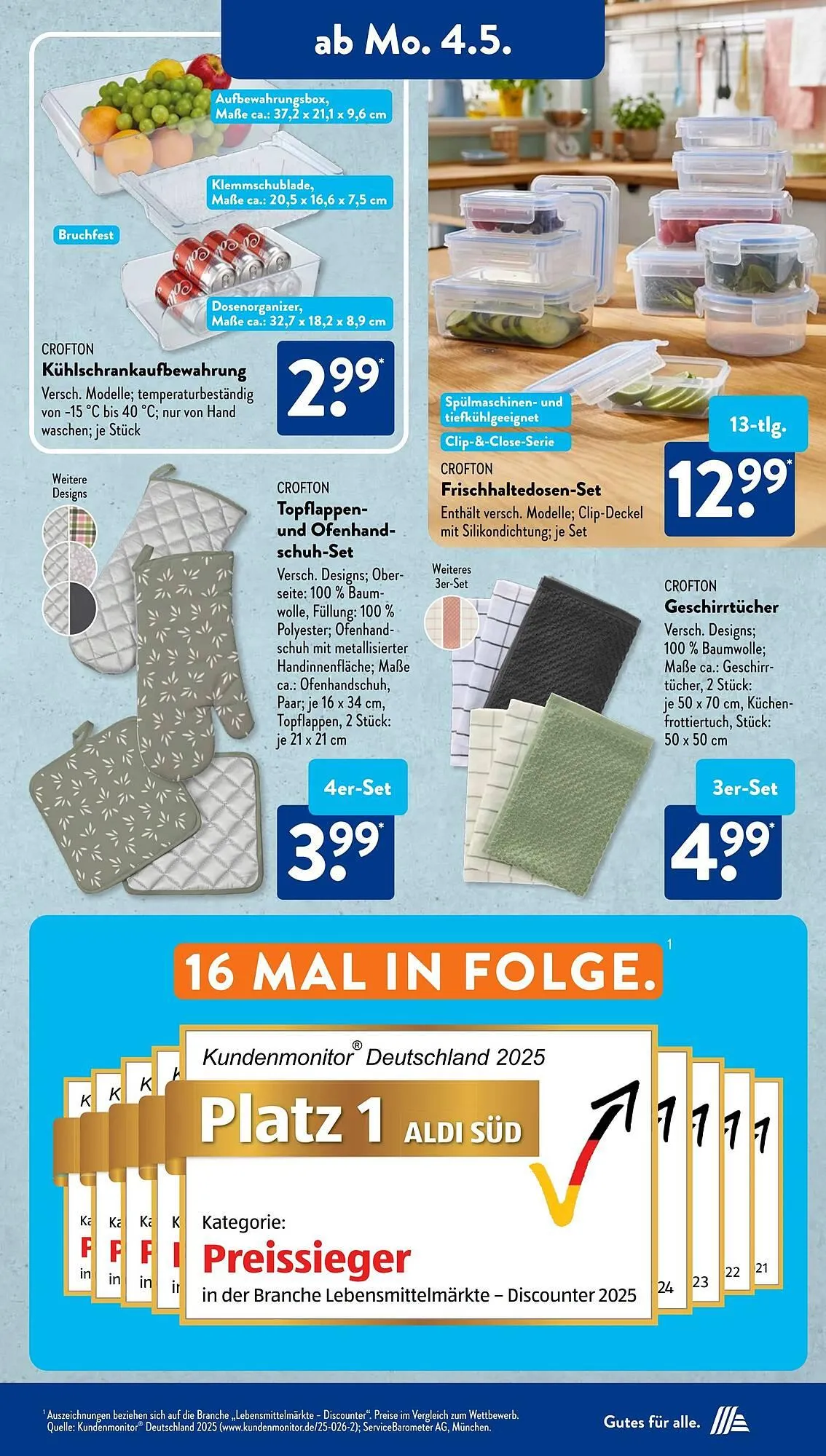 Aldi Süd Prospekt von 4. Mai bis 10. Mai 2026 - Prospekt seite 4