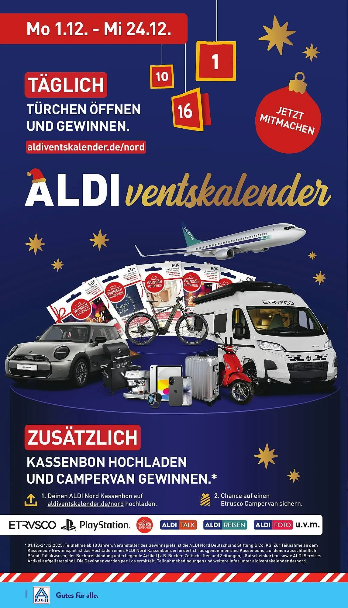 Aldi Nord Prospekt von 8. Dezember bis 13. Dezember 2025 - Prospekt seite 39