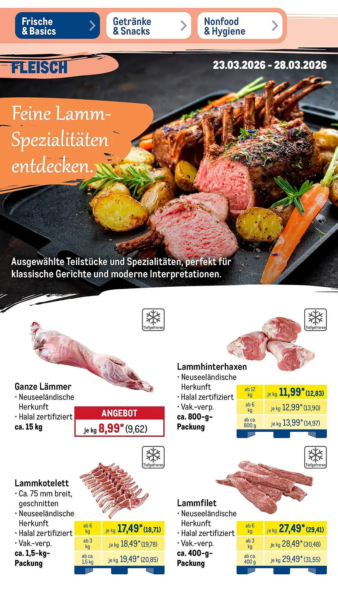 METRO Prospekt von 22. März bis 28. März 2026 - Prospekt seite 2