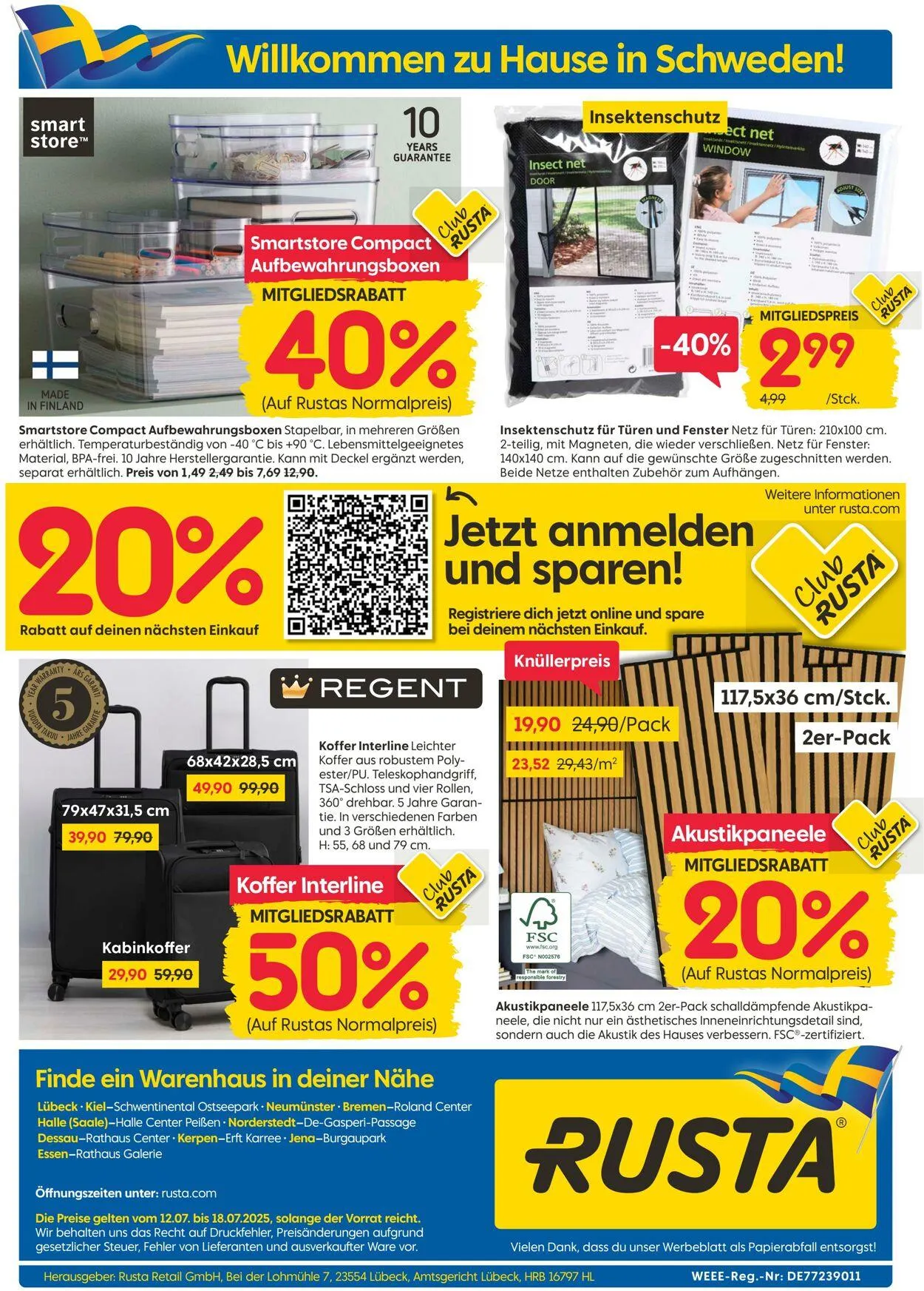 Rusta von 16. Juli bis 30. Juli 2025 - Prospekt seite 12