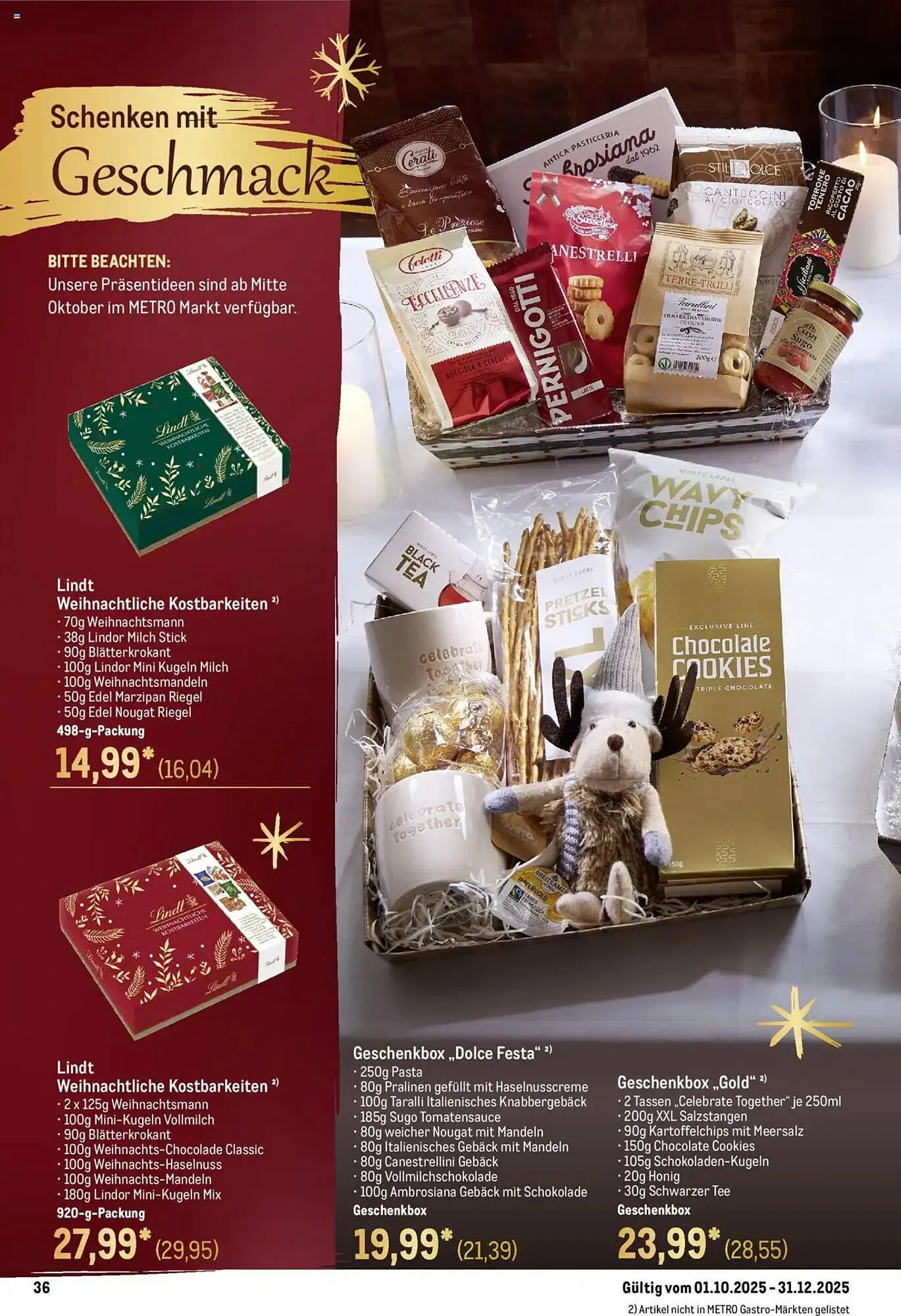 METRO Prospekt von 1. Oktober bis 31. Dezember 2025 - Prospekt seite 40