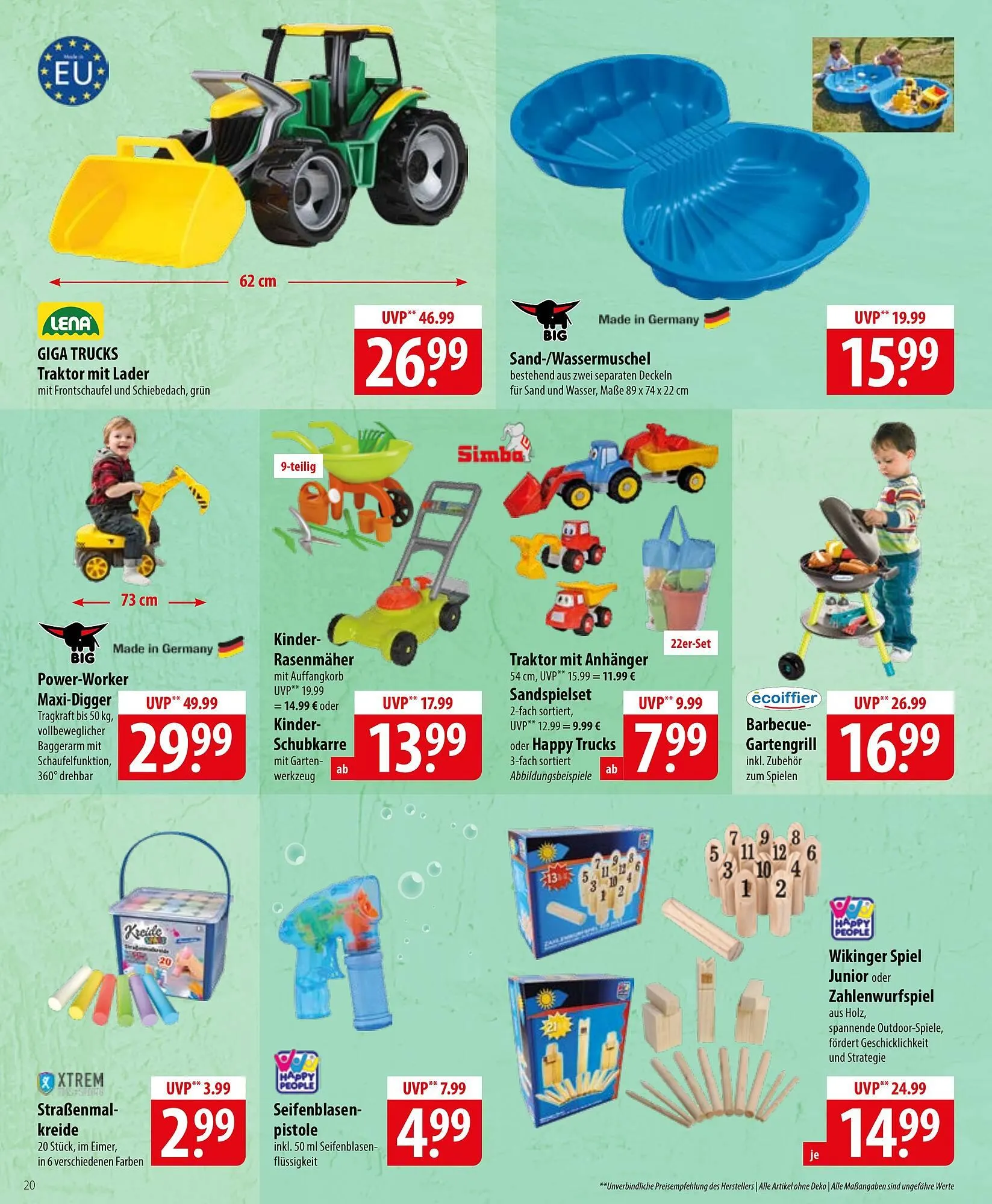 Famila Nord Ost Prospekt von 13. April bis 18. April 2026 - Prospekt seite 20