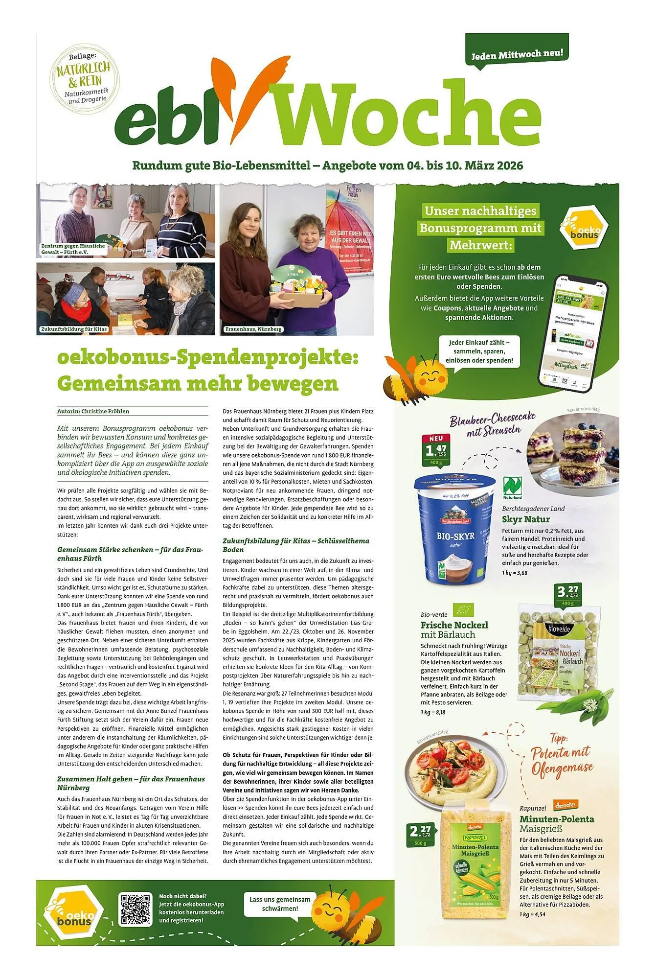 Ebl Naturkost Prospekt - 1