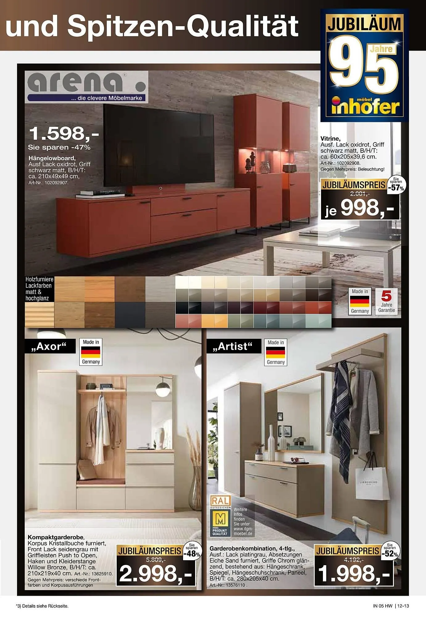 Möbel Inhofer Prospekt von 18. Februar bis 14. März 2026 - Prospekt seite 13