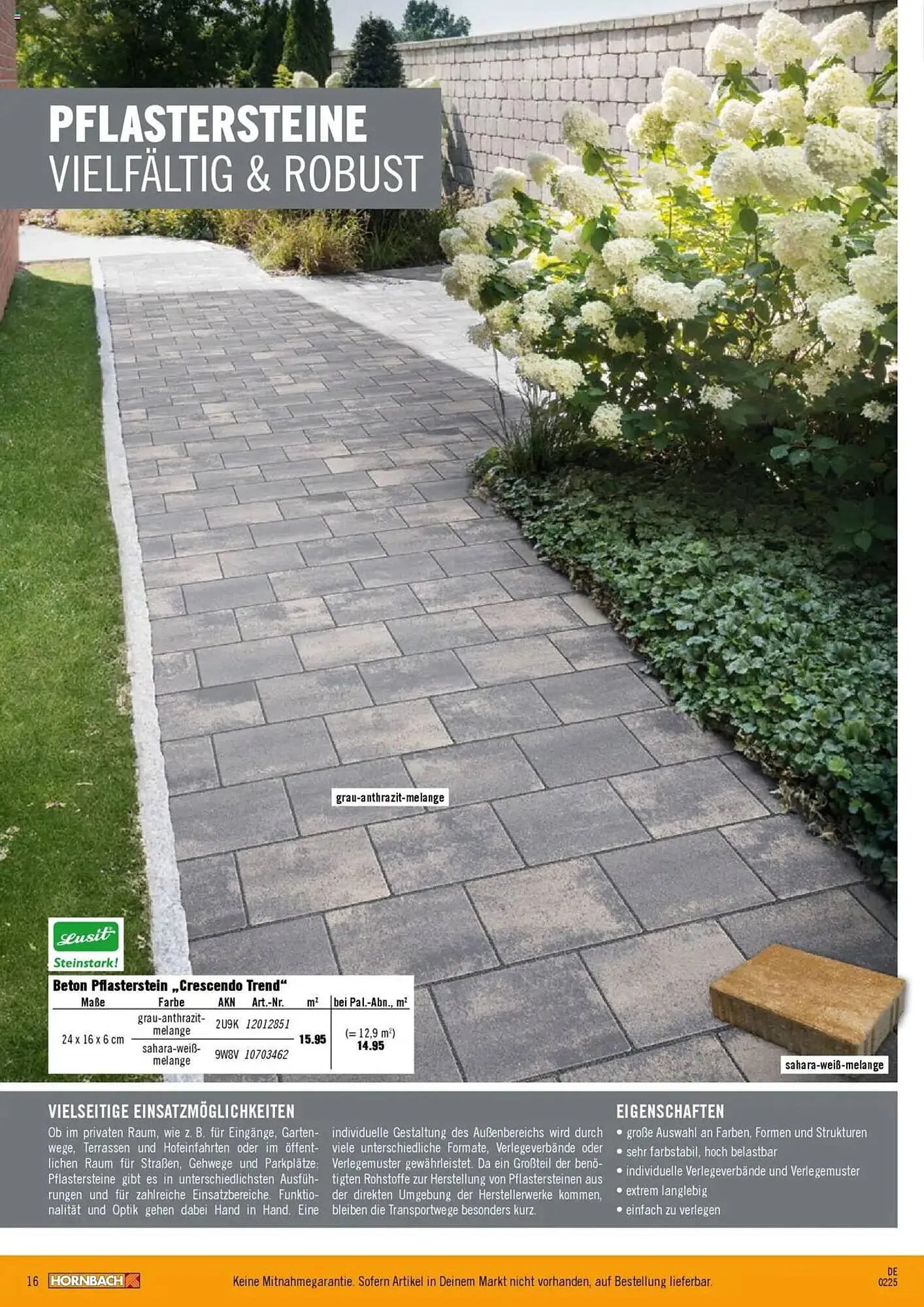 Hornbach Prospekt von 28. Februar bis 29. März 2025 - Prospekt seite 16