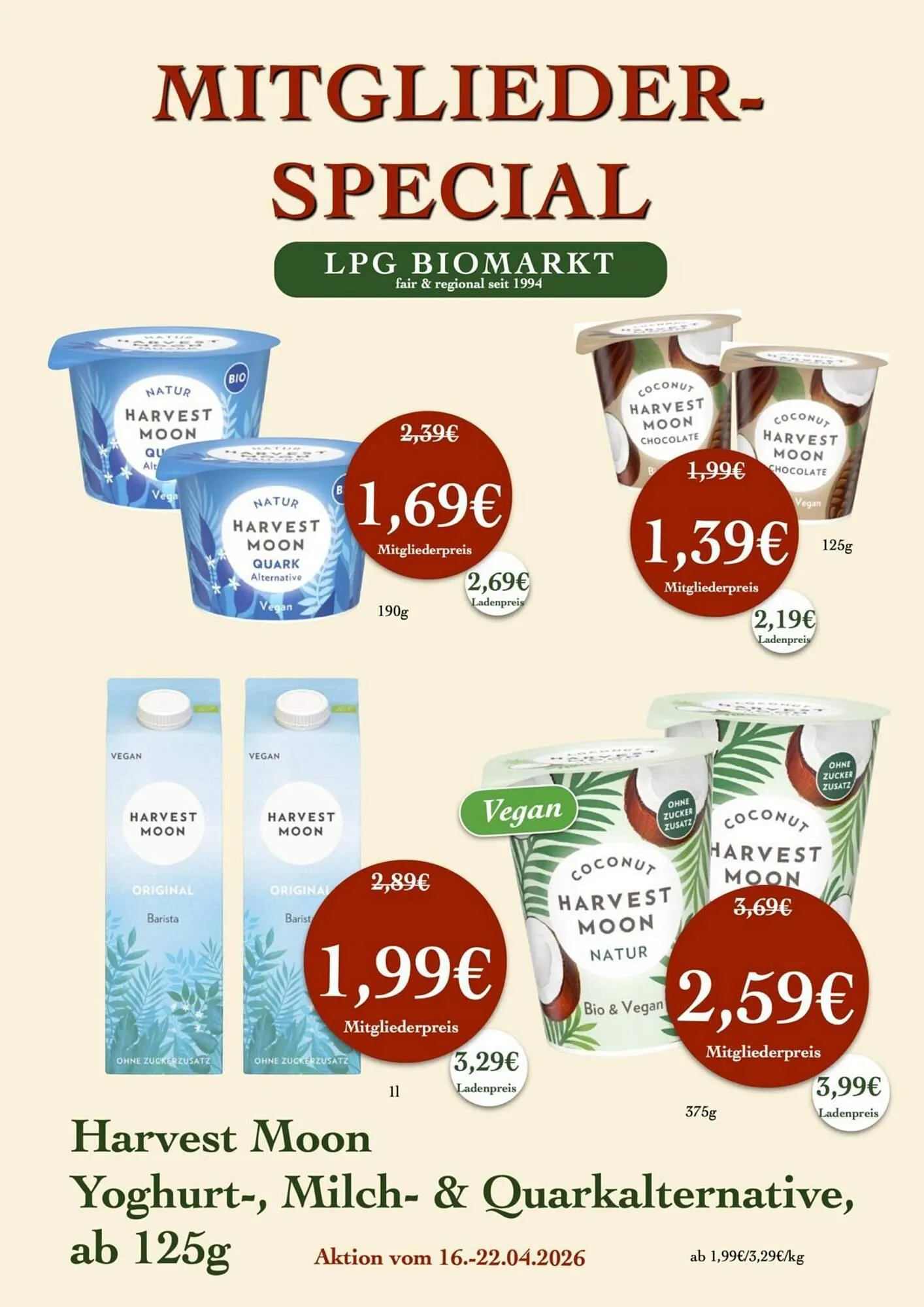 LPG Biomarkt Prospekt von 16. April bis 22. April 2026 - Prospekt seite 14