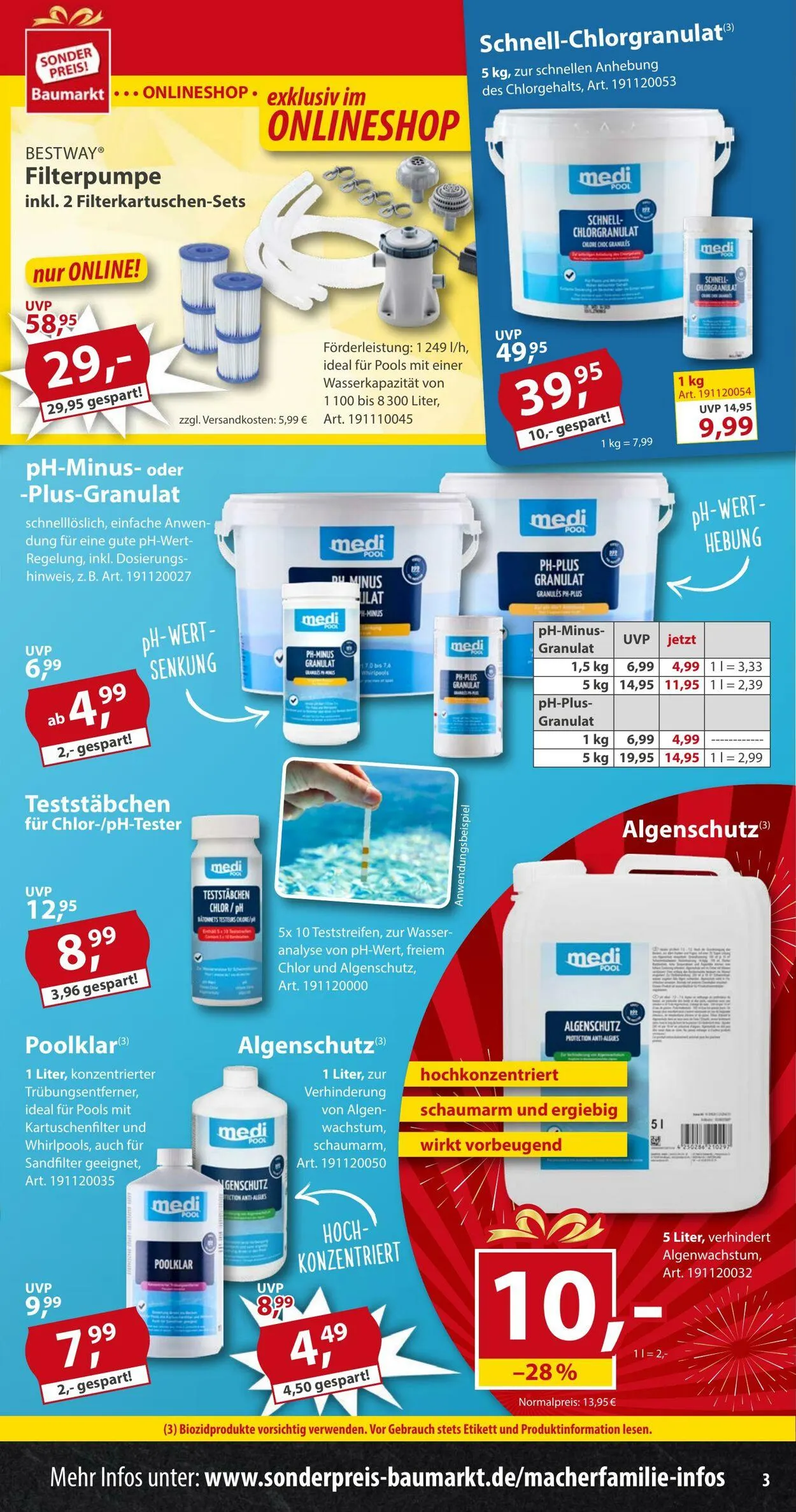 Sonderpreis Baumarkt Aktueller Prospekt von 3. Mai bis 17. Mai 2025 - Prospekt seite 3