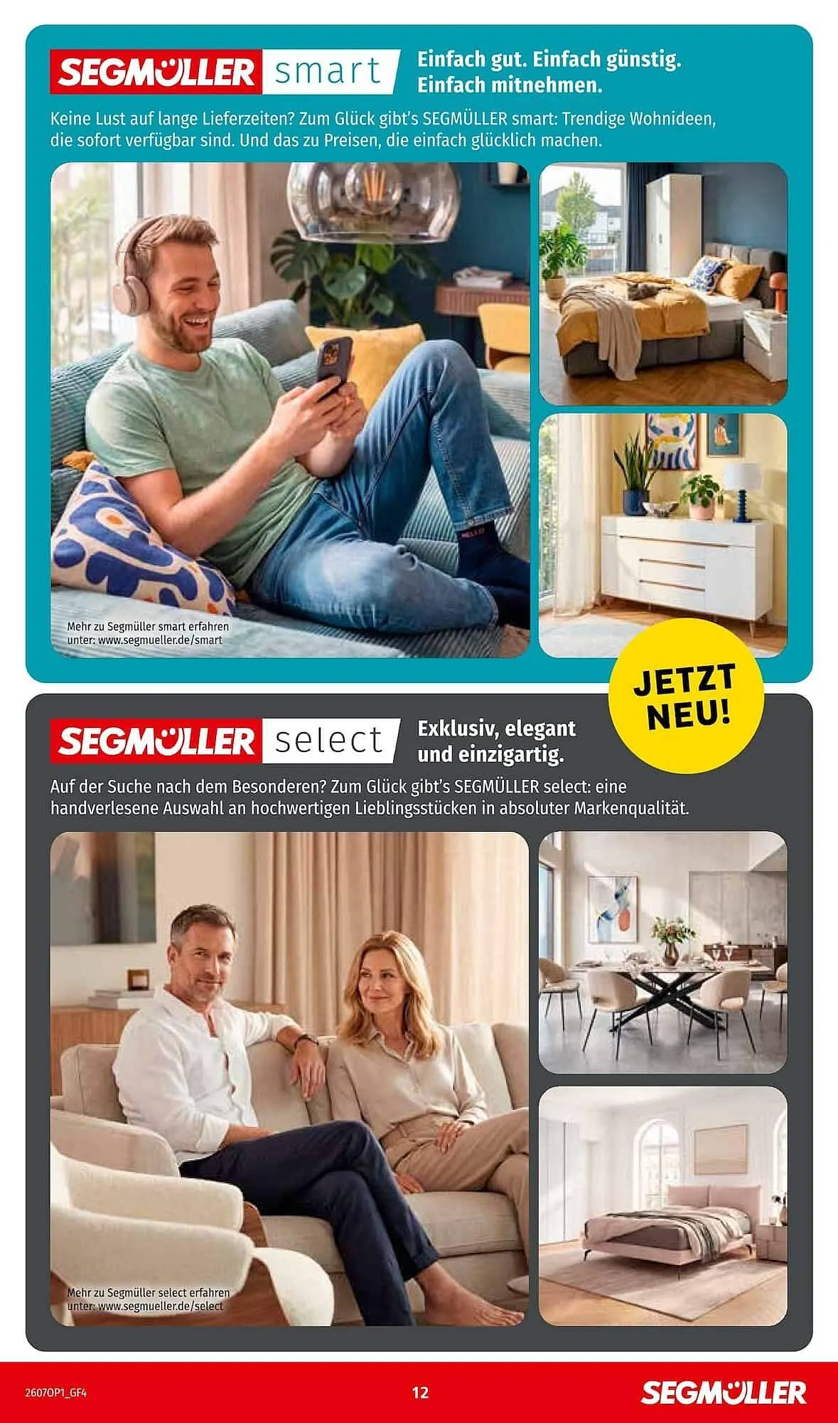 Segmüller Prospekt von 4. Juli bis 1. August 2026 - Prospekt seite 12