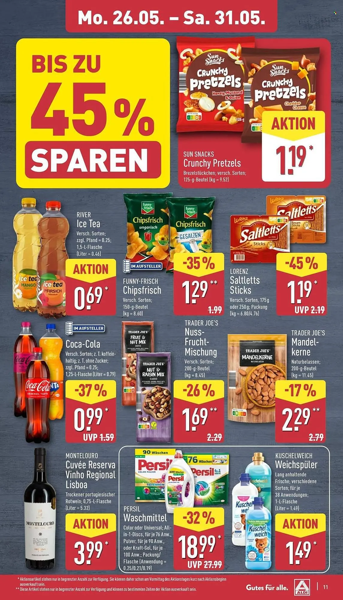 Aldi Nord Prospekt von 26. Mai bis 31. Mai 2025 - Prospekt seite 11