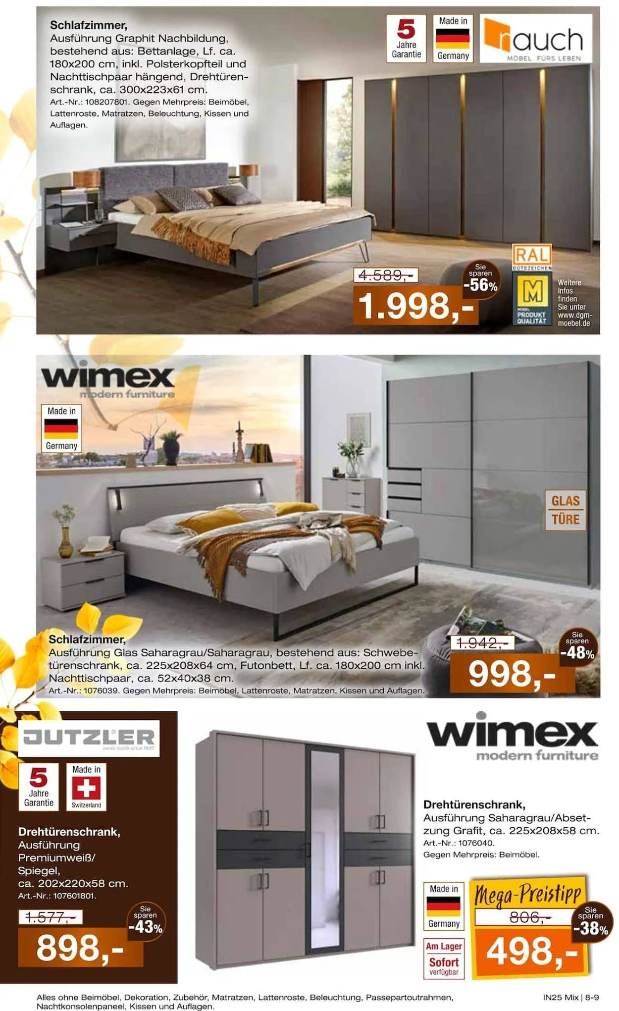 Möbel Inhofer Aktueller Prospekt von 1. Dezember bis 15. Dezember 2025 - Prospekt seite 9
