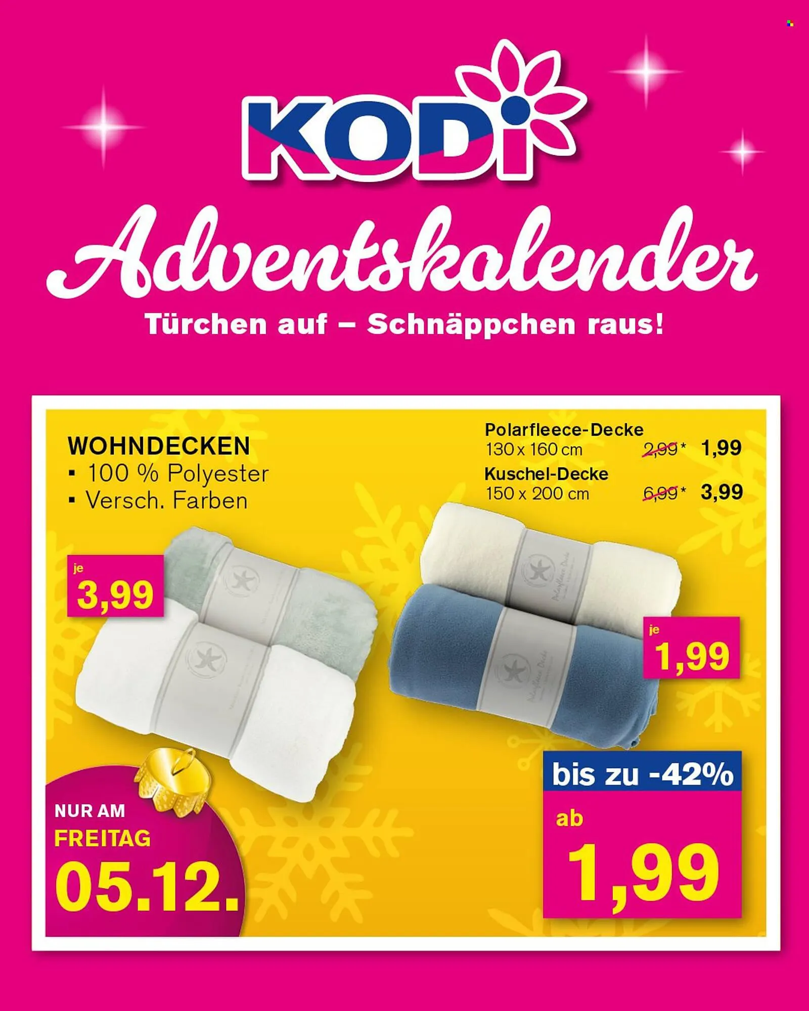 KODi Prospekt von 1. Dezember bis 6. Dezember 2025 - Prospekt seite 5