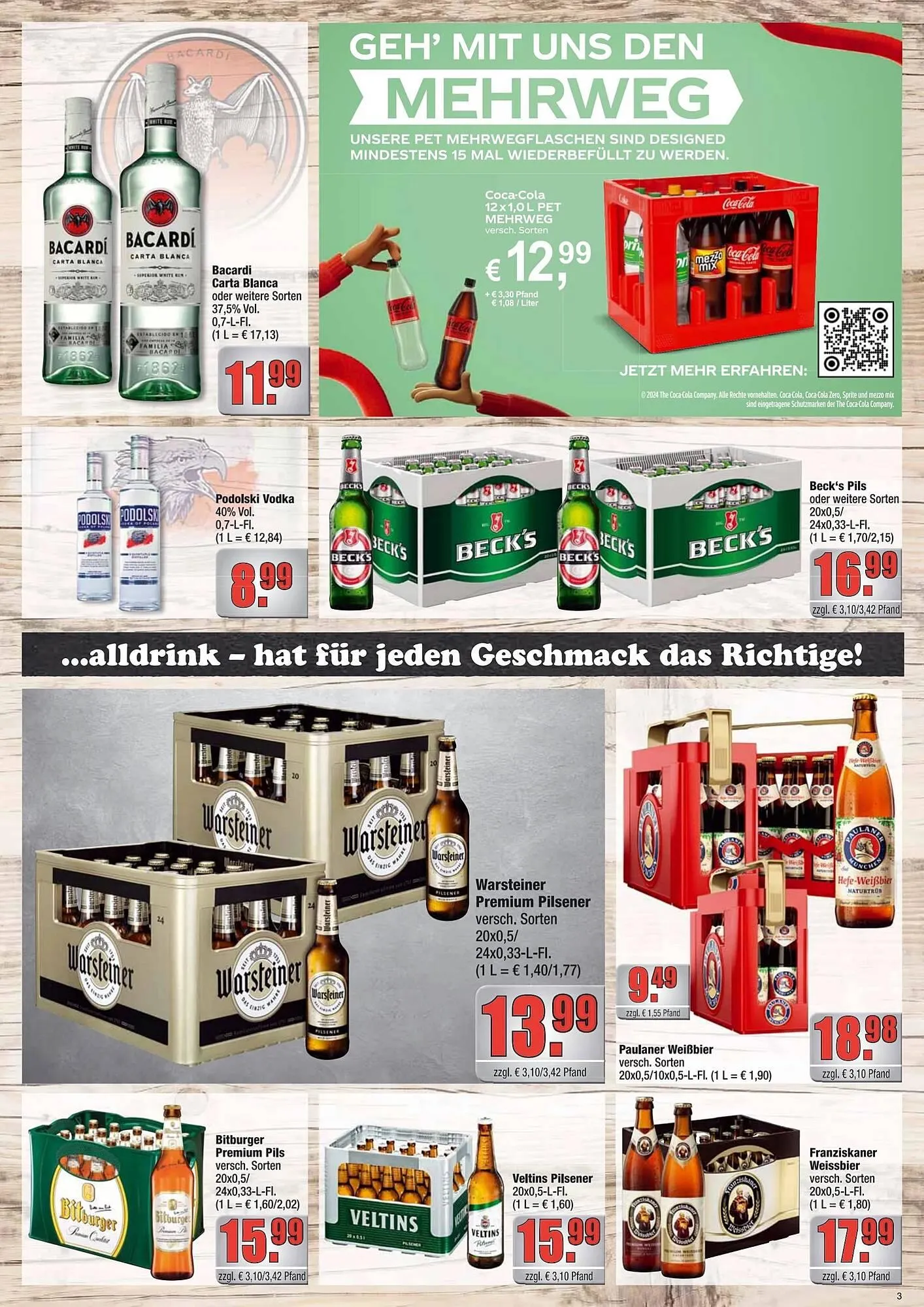 alldrink Prospekt von 20. Januar bis 1. Februar 2025 - Prospekt seite 3