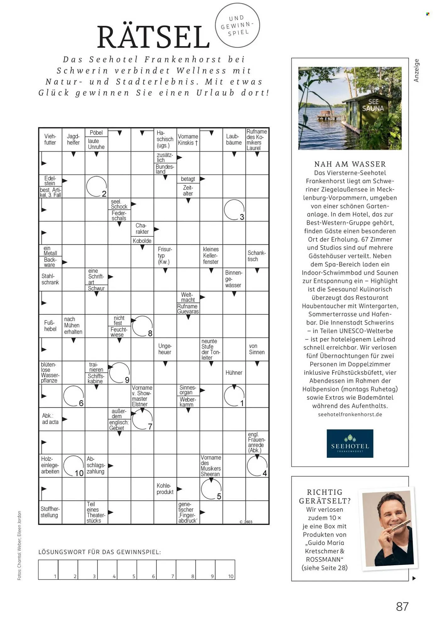 Rossmann Magazin von 1. April bis 30. April 2026 - Prospekt seite 87