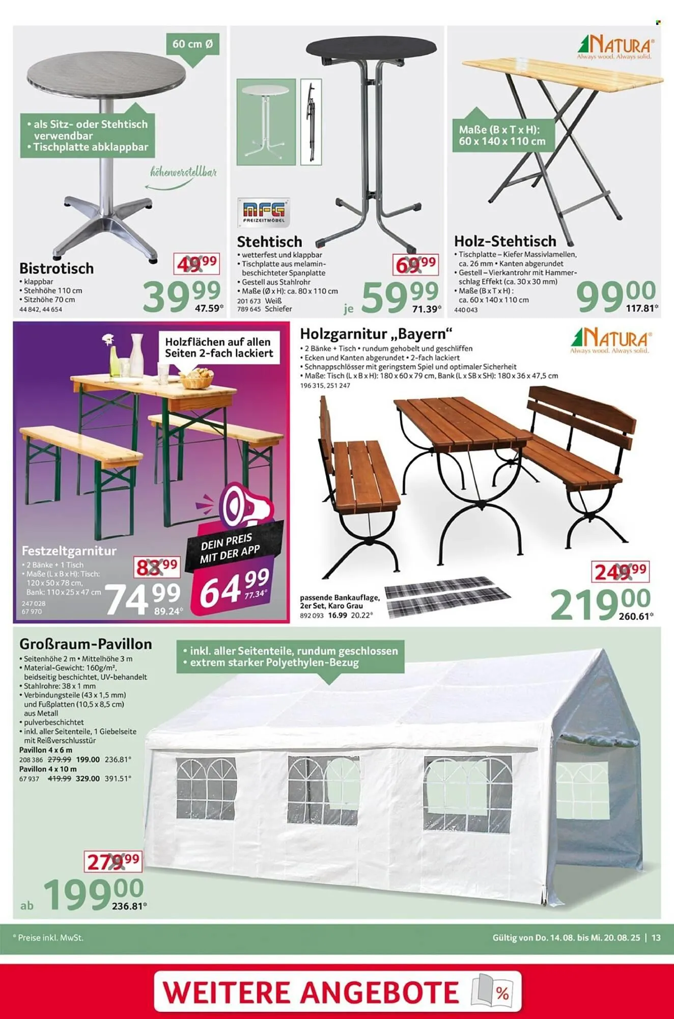 Selgros Prospekt von 14. August bis 20. August 2025 - Prospekt seite 13