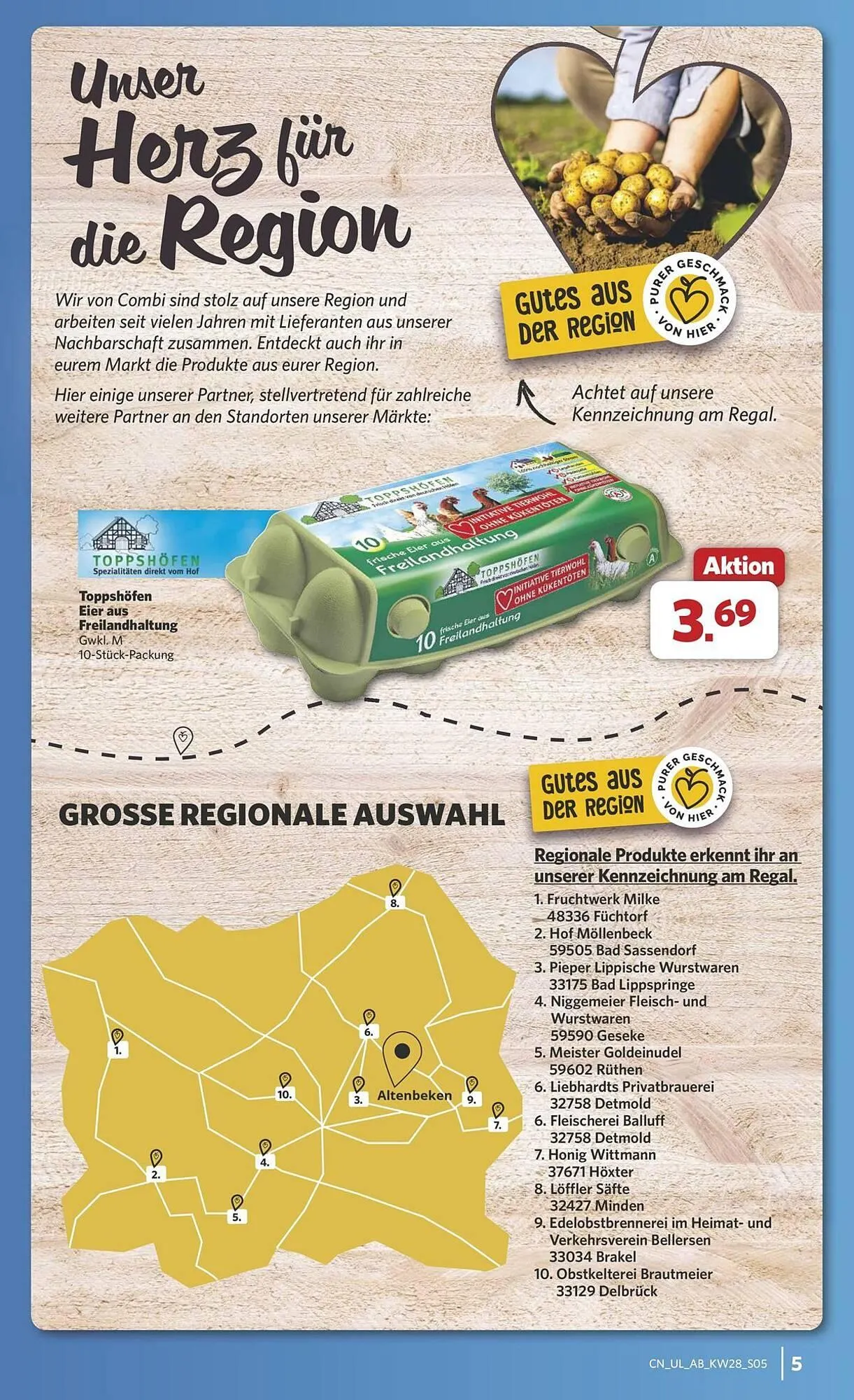 Combi Prospekt von 10. Juli bis 12. Juli 2025 - Prospekt seite 5