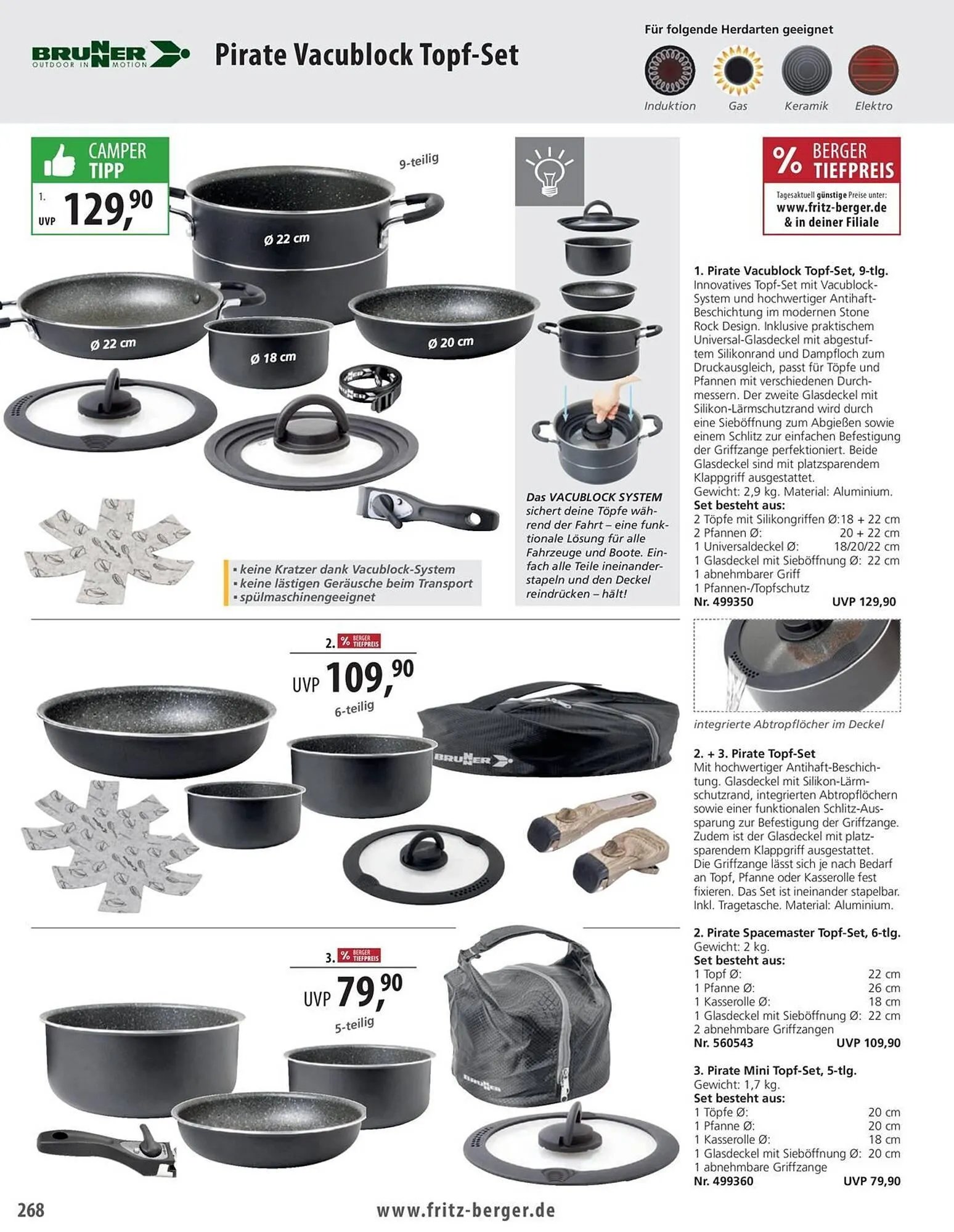 Fritz Berger Prospekt von 27. Mai bis 31. Dezember 2025 - Prospekt seite 268