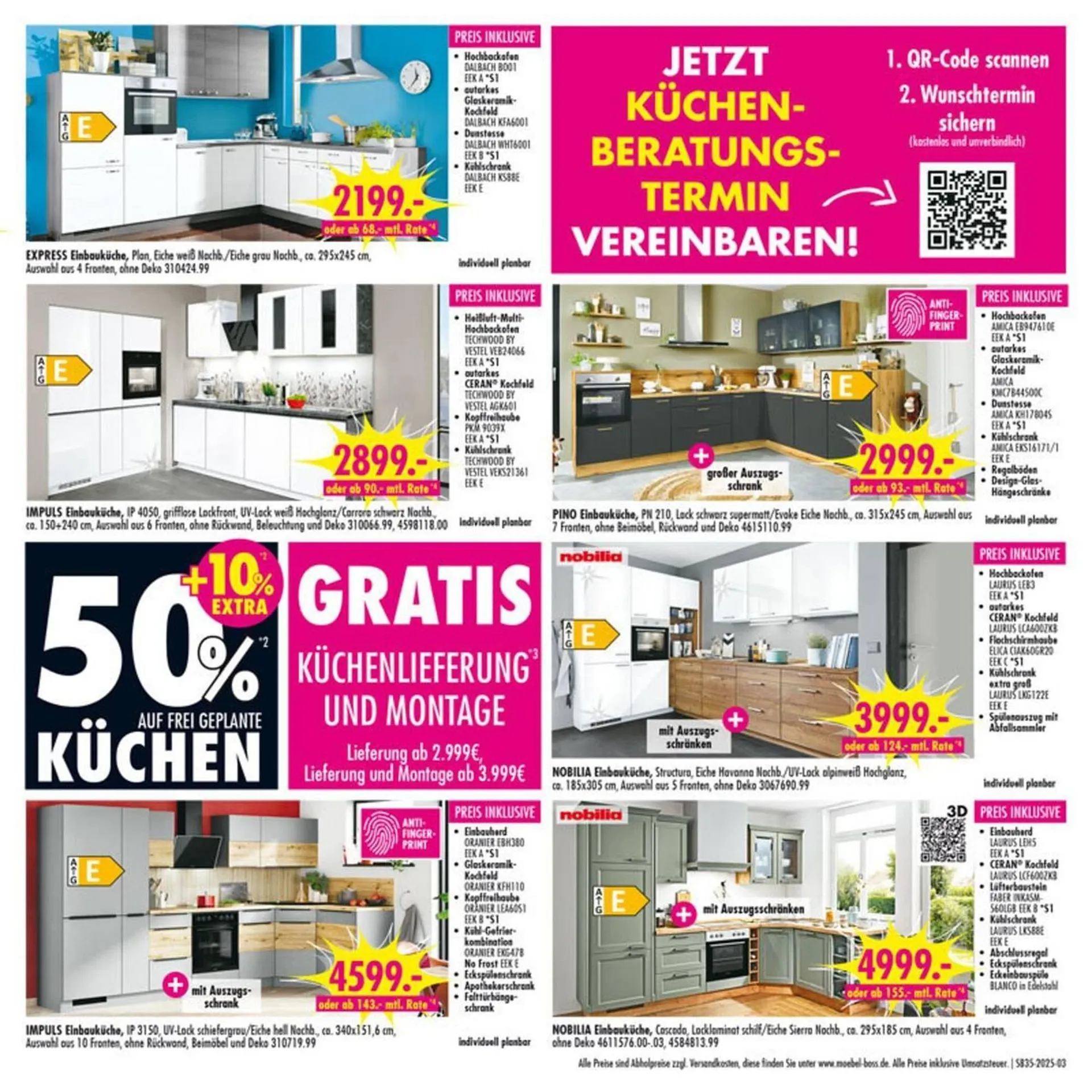 Möbel Boss Prospekt von 23. August bis 29. August 2025 - Prospekt seite 3