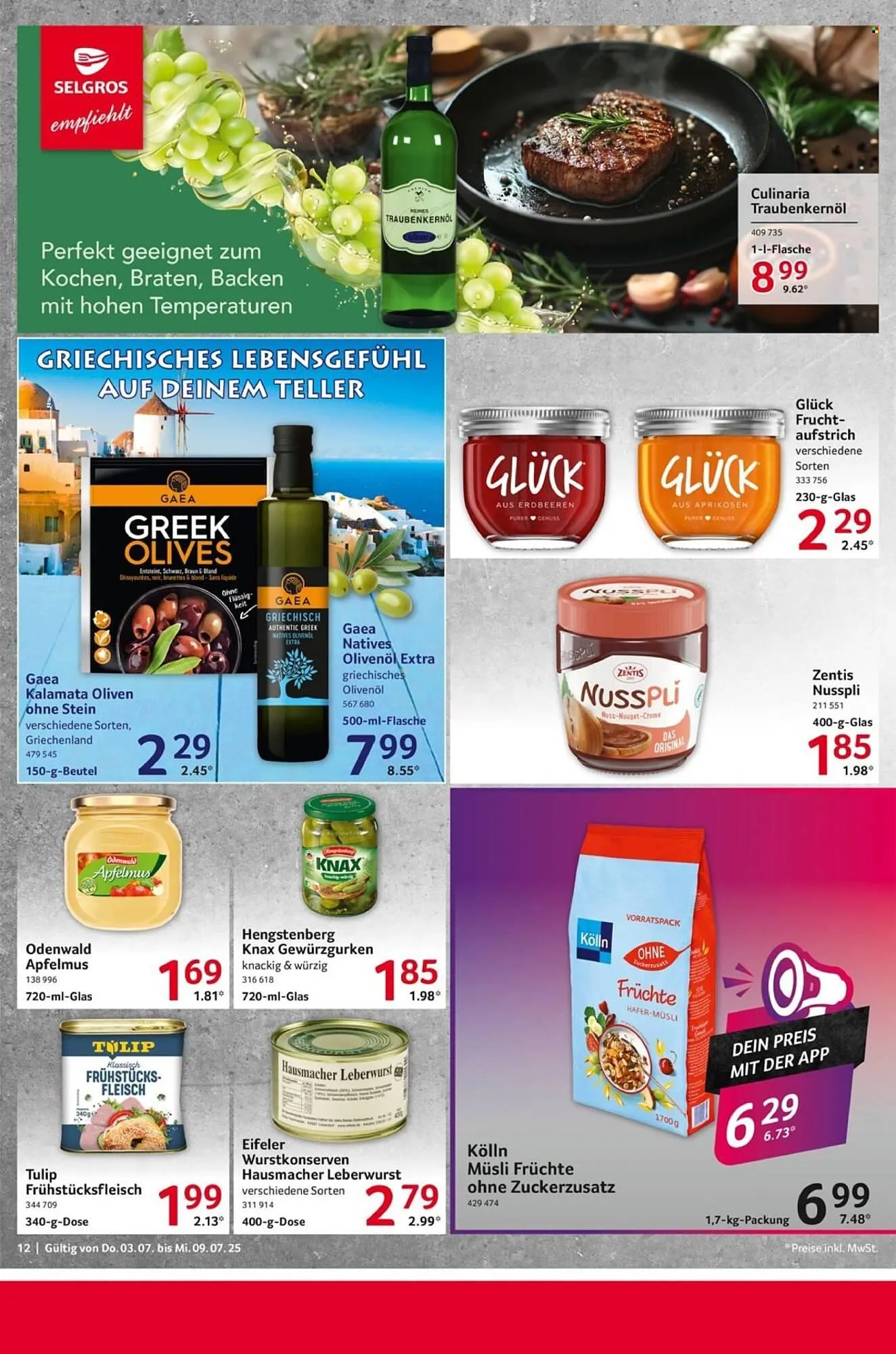 Selgros Prospekt von 3. Juli bis 9. Juli 2025 - Prospekt seite 12