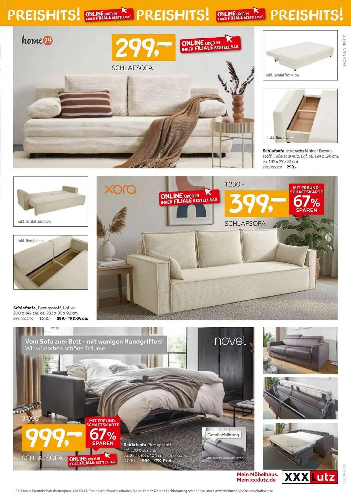 XXXLutz Prospekt von 4. April bis 18. April 2026 - Prospekt seite 11