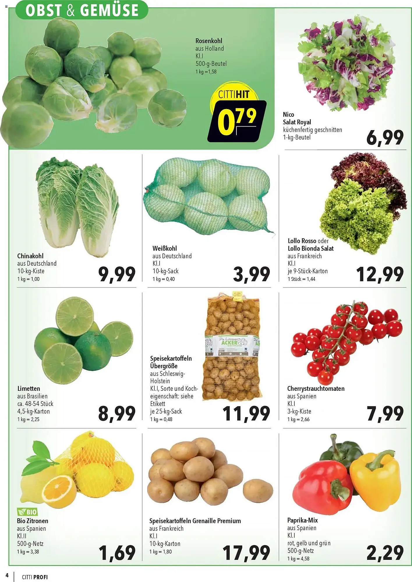 CITTI Markt Prospekt von 17. Dezember bis 31. Dezember 2025 - Prospekt seite 4