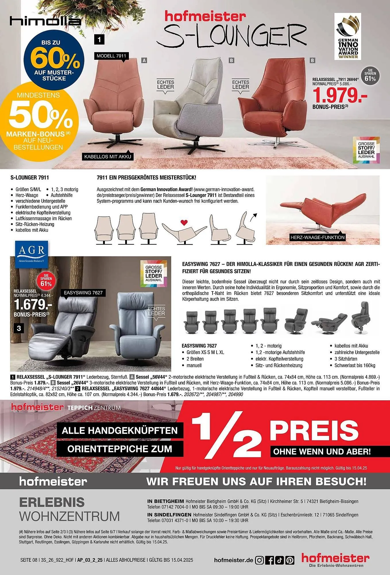 Hofmeister Prospekt von 19. März bis 15. April 2025 - Prospekt seite 12