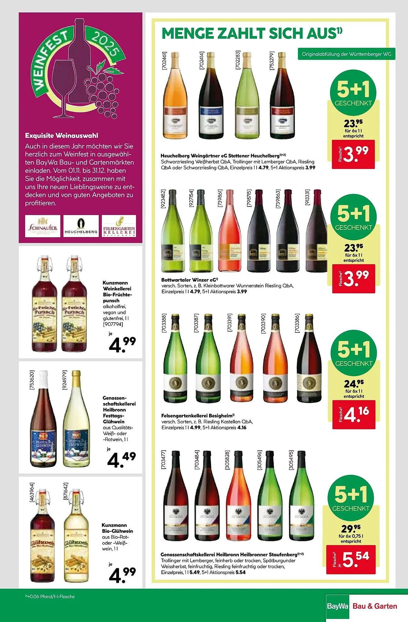 BayWa Prospekt von 3. November bis 9. November 2025 - Prospekt seite 7