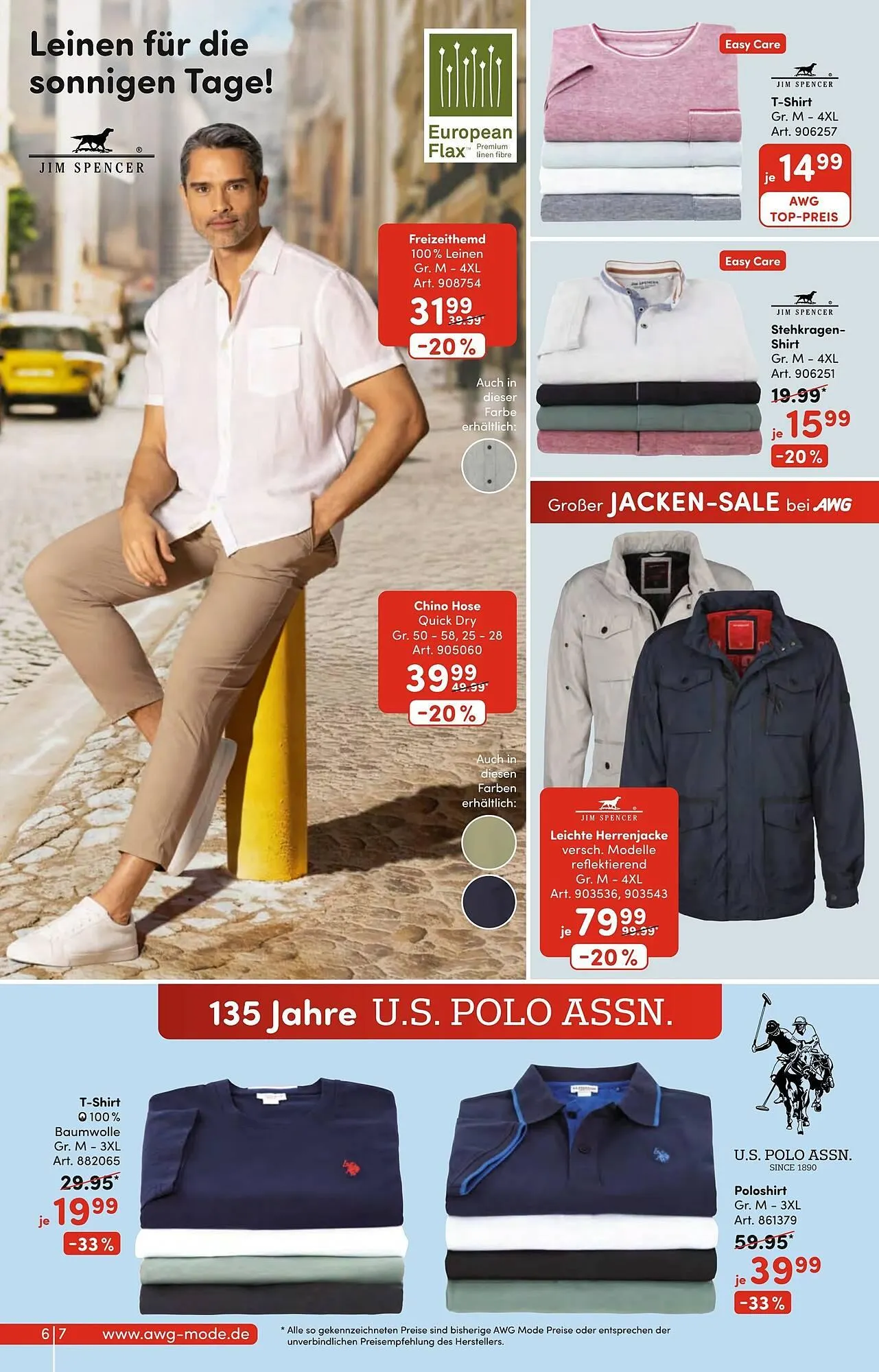 AWG Mode Prospekt von 5. April bis 20. April 2025 - Prospekt seite 6