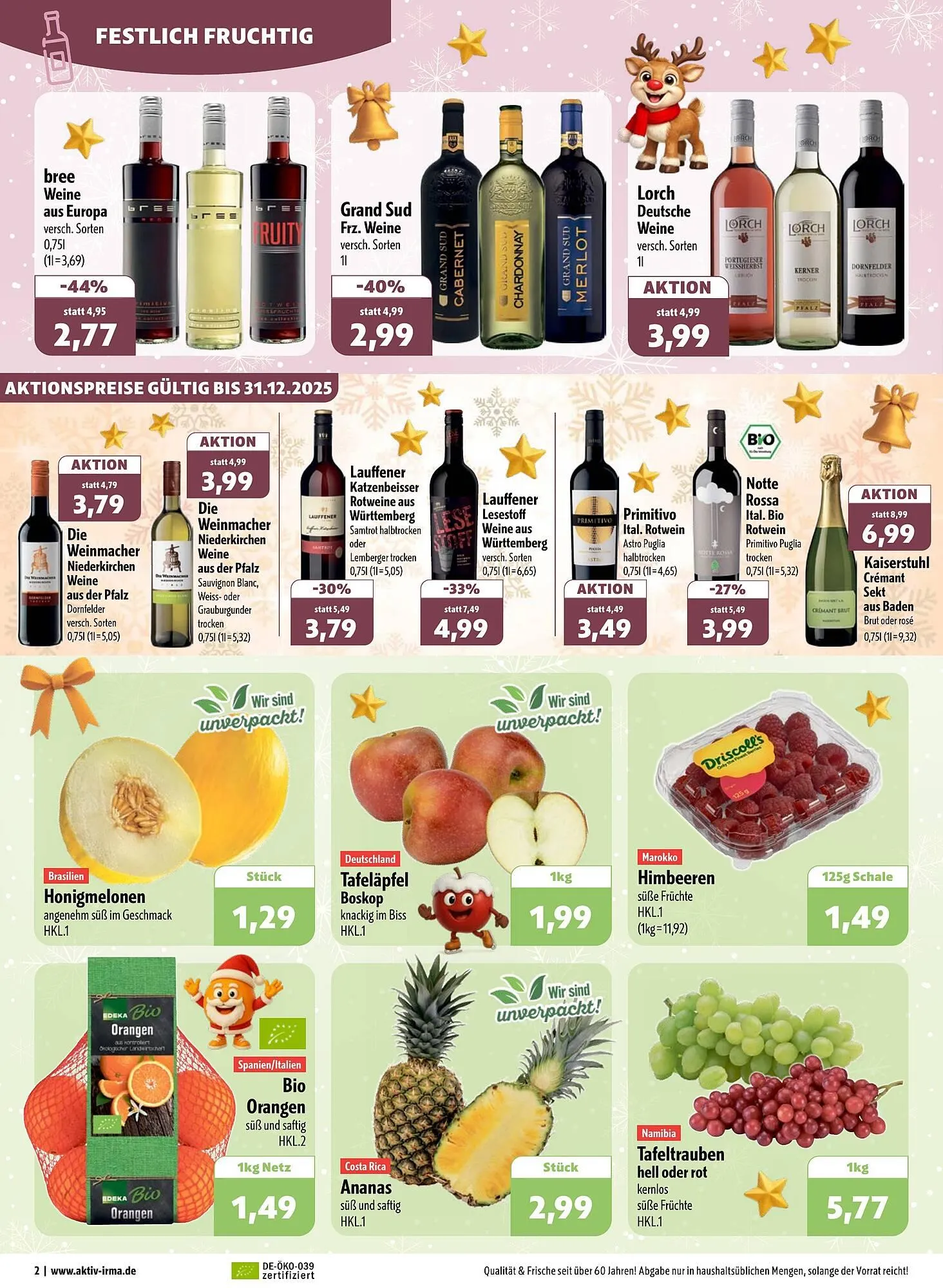 Aktiv Irma Prospekt von 22. Dezember bis 27. Dezember 2025 - Prospekt seite 2